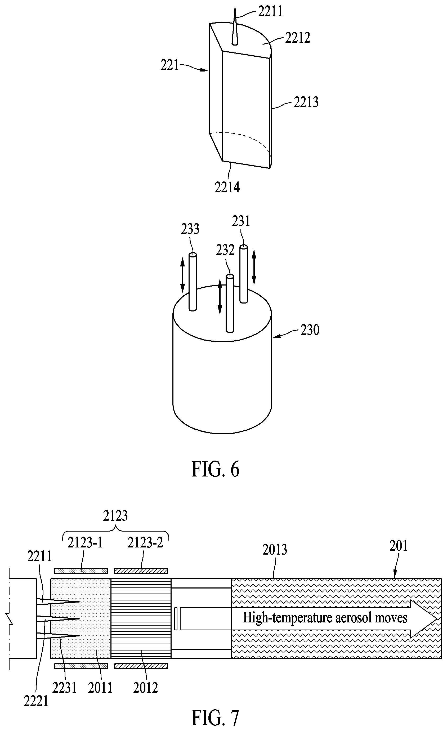 Patent US12569009 Figure 8 – Aerosol generating device