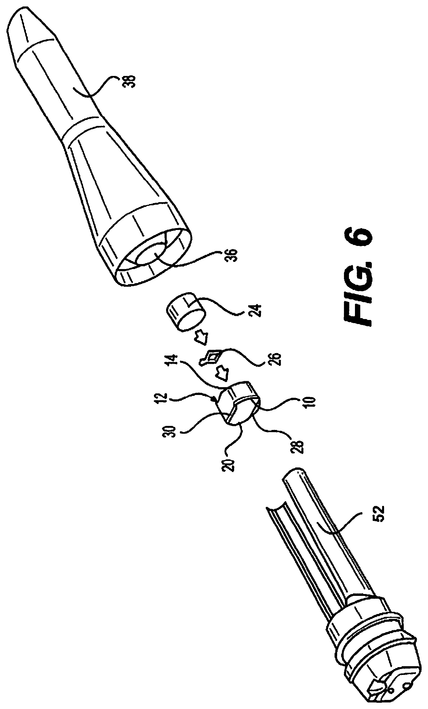 Patent US12569011 Figure 7 – Fluid permeable heater assembly with cap