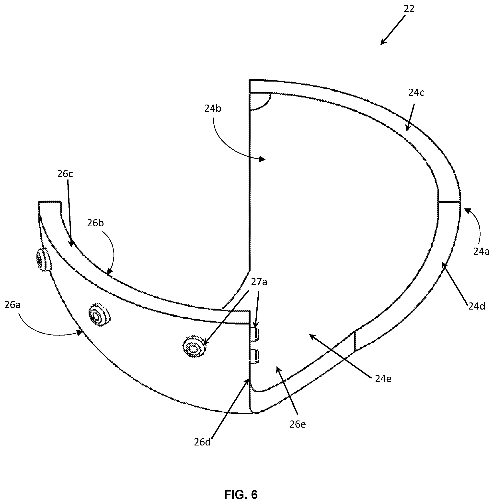Patent US12569013 Figure 5 – Garment with diaper support