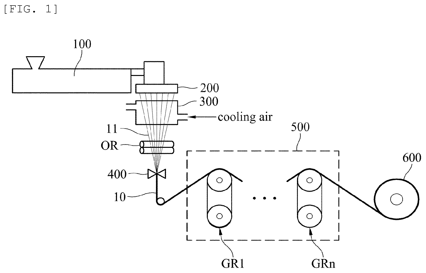 Patent US12569015 Figure 1 – Functional fabric