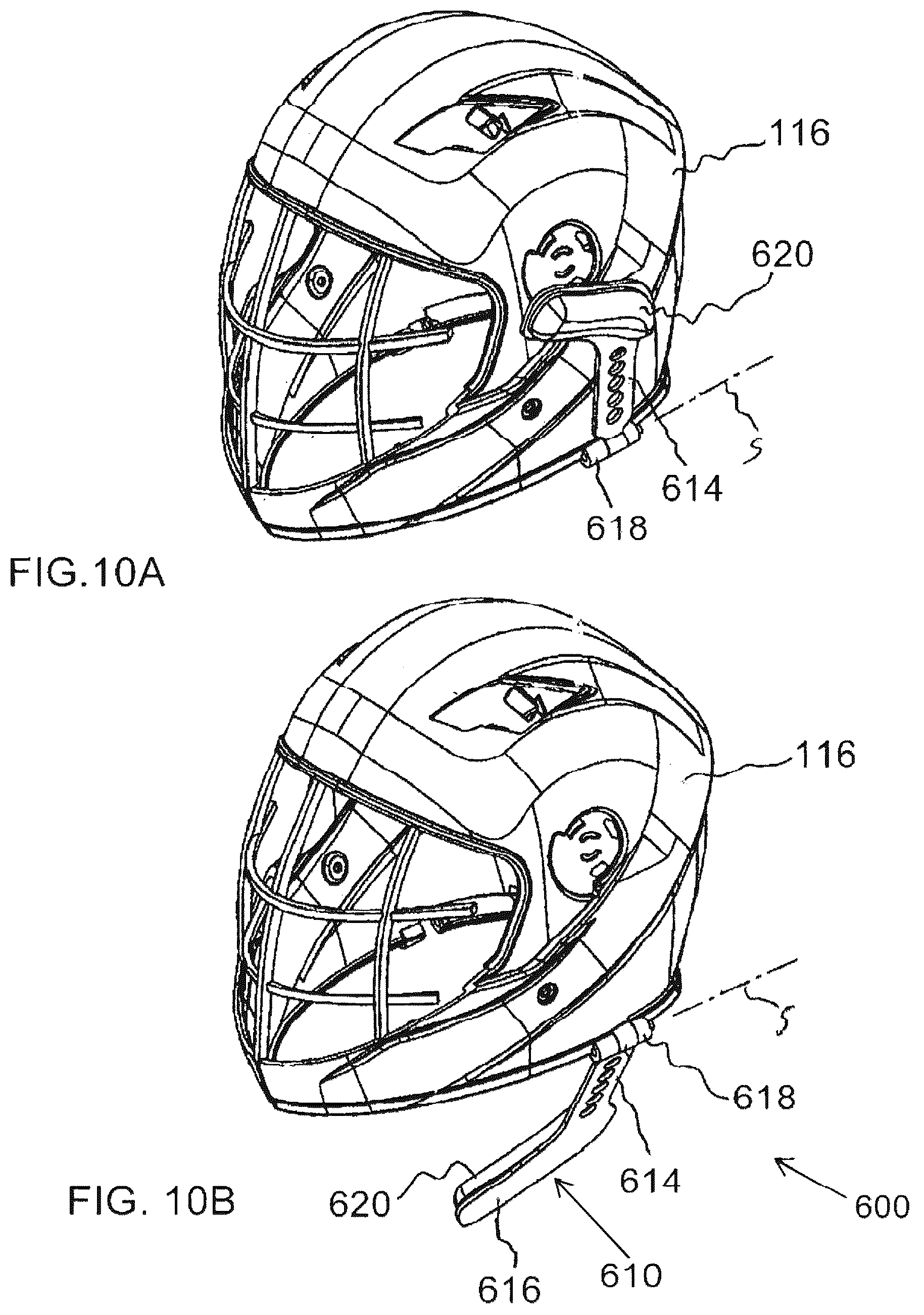 Patent US12569021 Figure 7 – Apparatus for minimizing the effects of impact forces to the skull