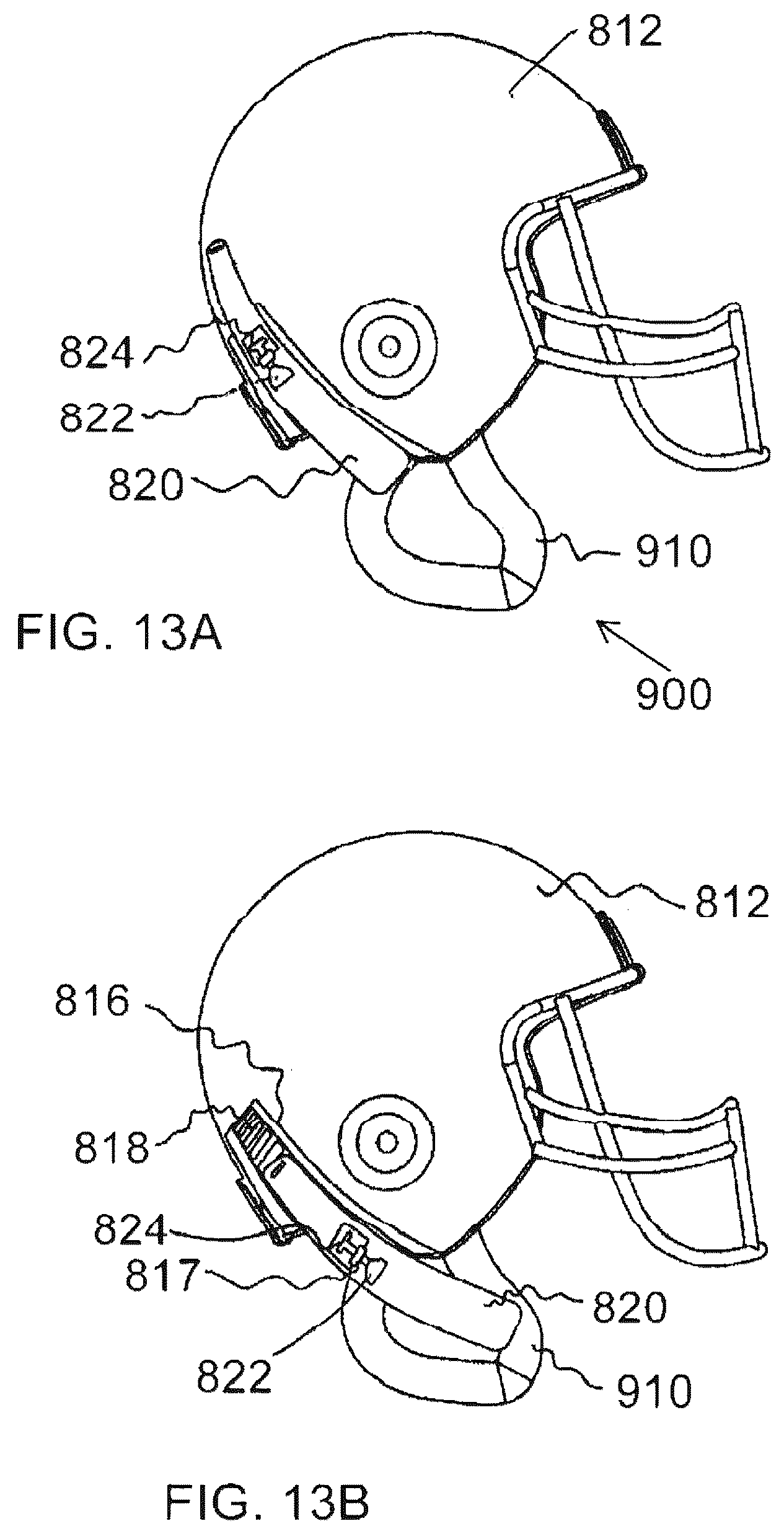Patent US12569021 Figure 10 – Apparatus for minimizing the effects of impact forces to the skull