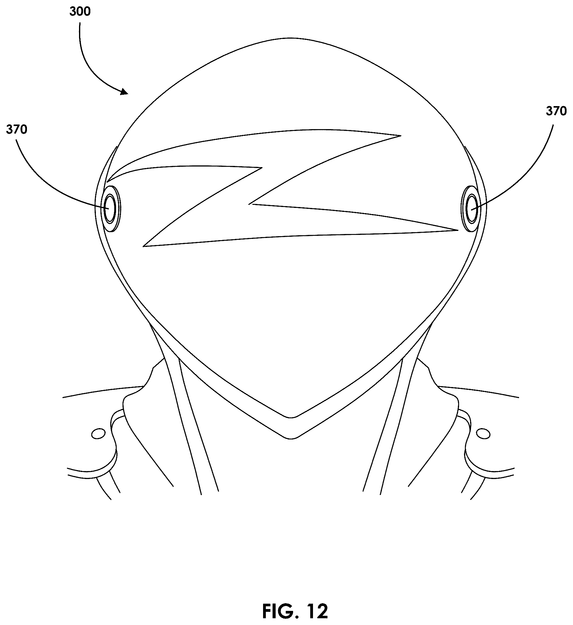 Patent US12569024 Figure 12 – Impact protection suit