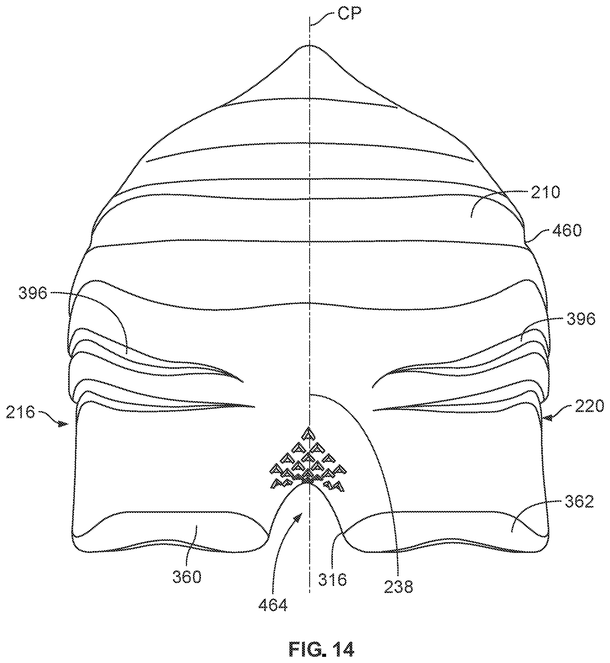Patent US12569031 Figure 10 – Sole structure for an article of footwear