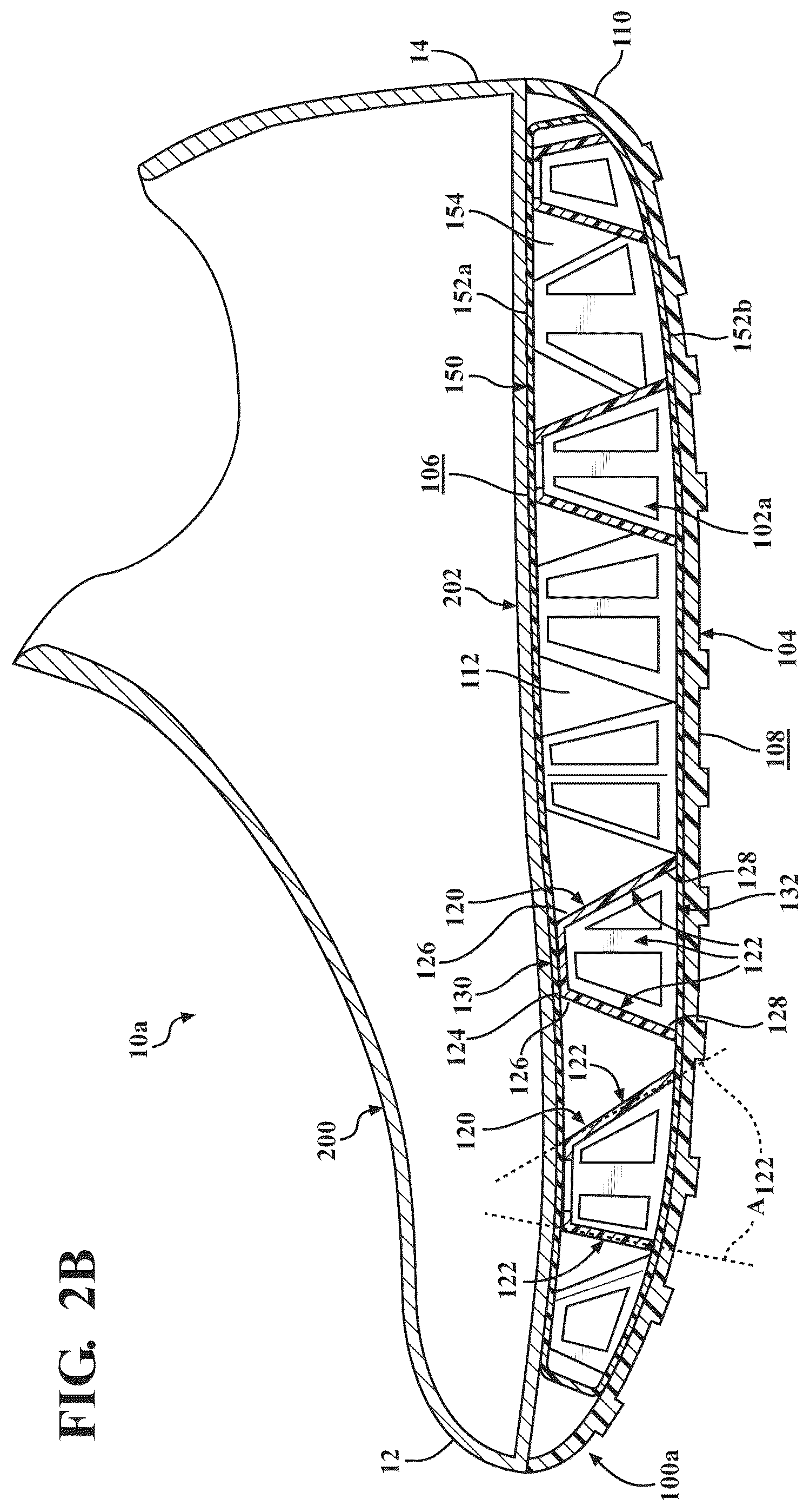 Patent US12569033 Figure 3 – Cushioning structure for article of footwear