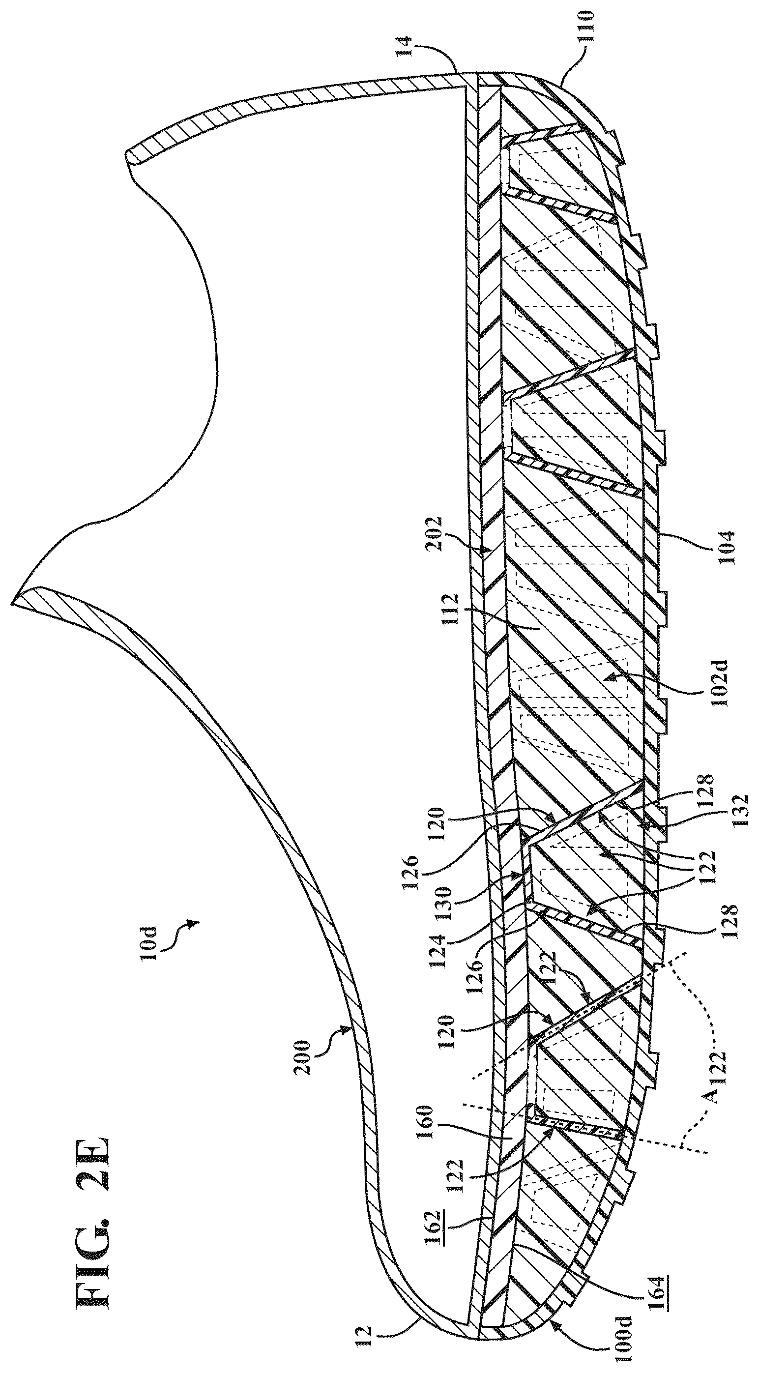 Patent US12569033 Figure 6 – Cushioning structure for article of footwear