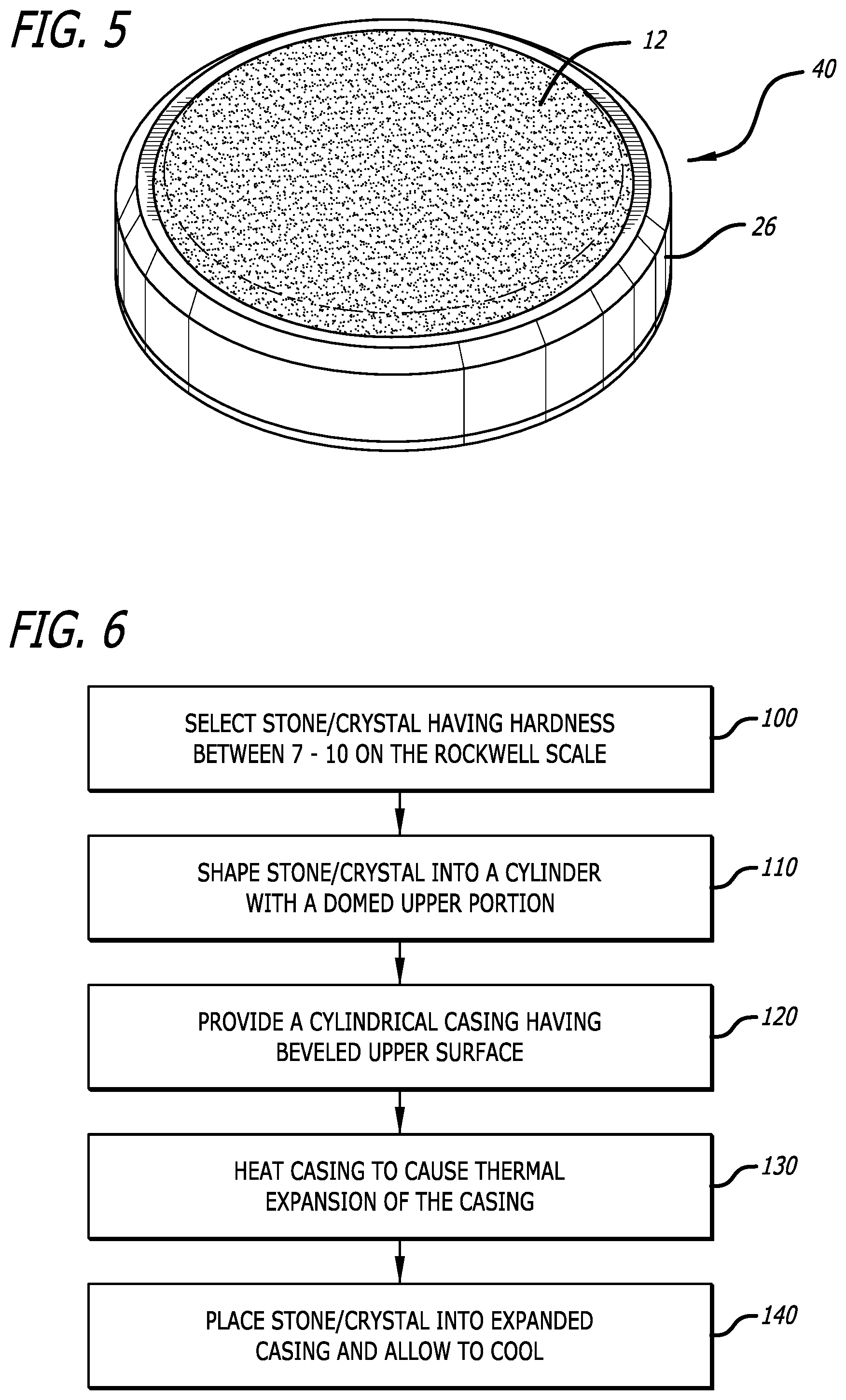 Patent US12569038 Figure 3 – Garments with semi-precious stone snaps