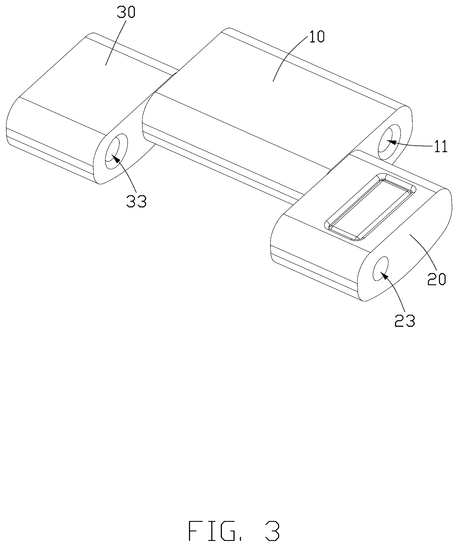 Patent US12569040 Figure 3 – Adjustable-length watch strap