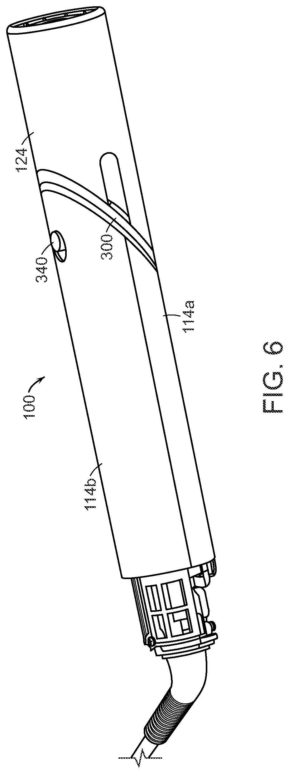 Patent US12569045 Figure 4 – Hair care appliance