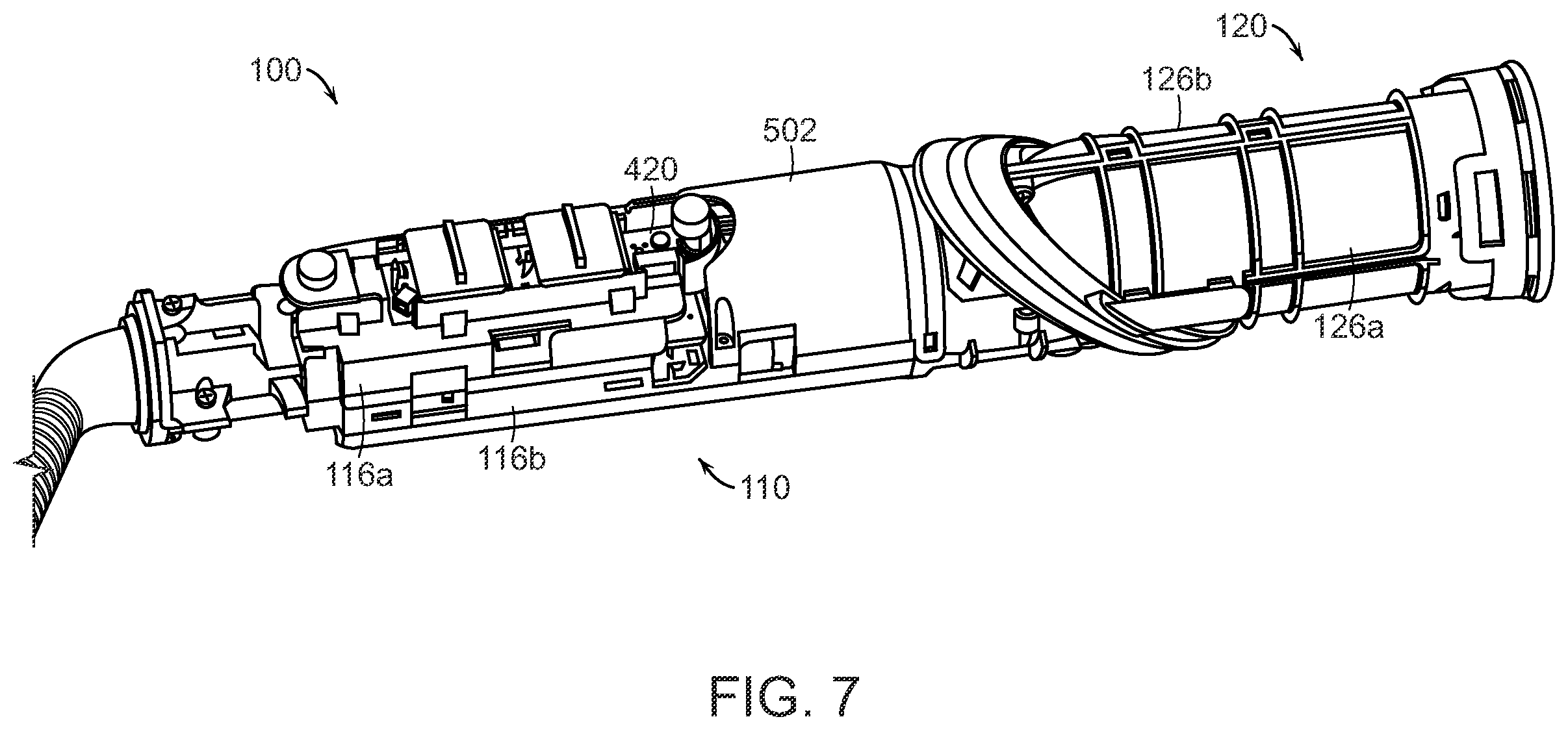 Patent US12569045 Figure 5 – Hair care appliance