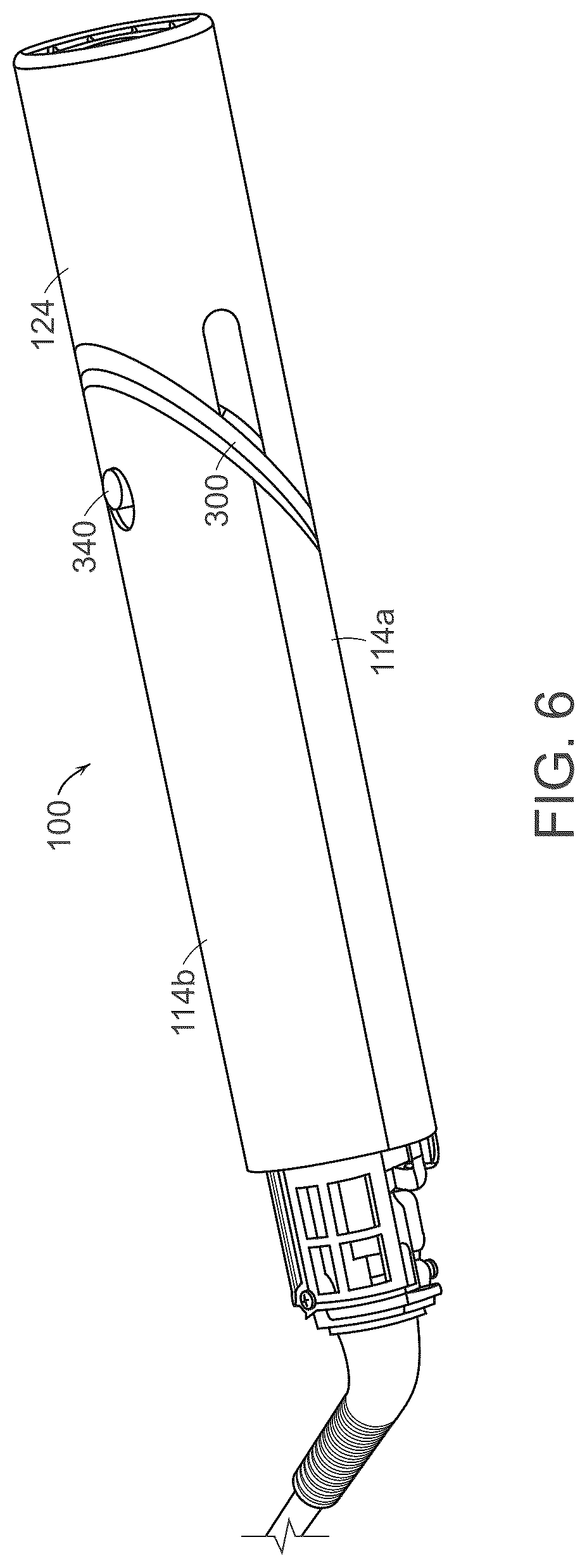 Patent US12569046 Figure 4 – Hair care appliance