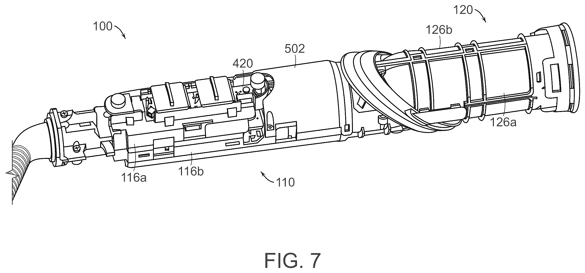 Patent US12569046 Figure 5 – Hair care appliance