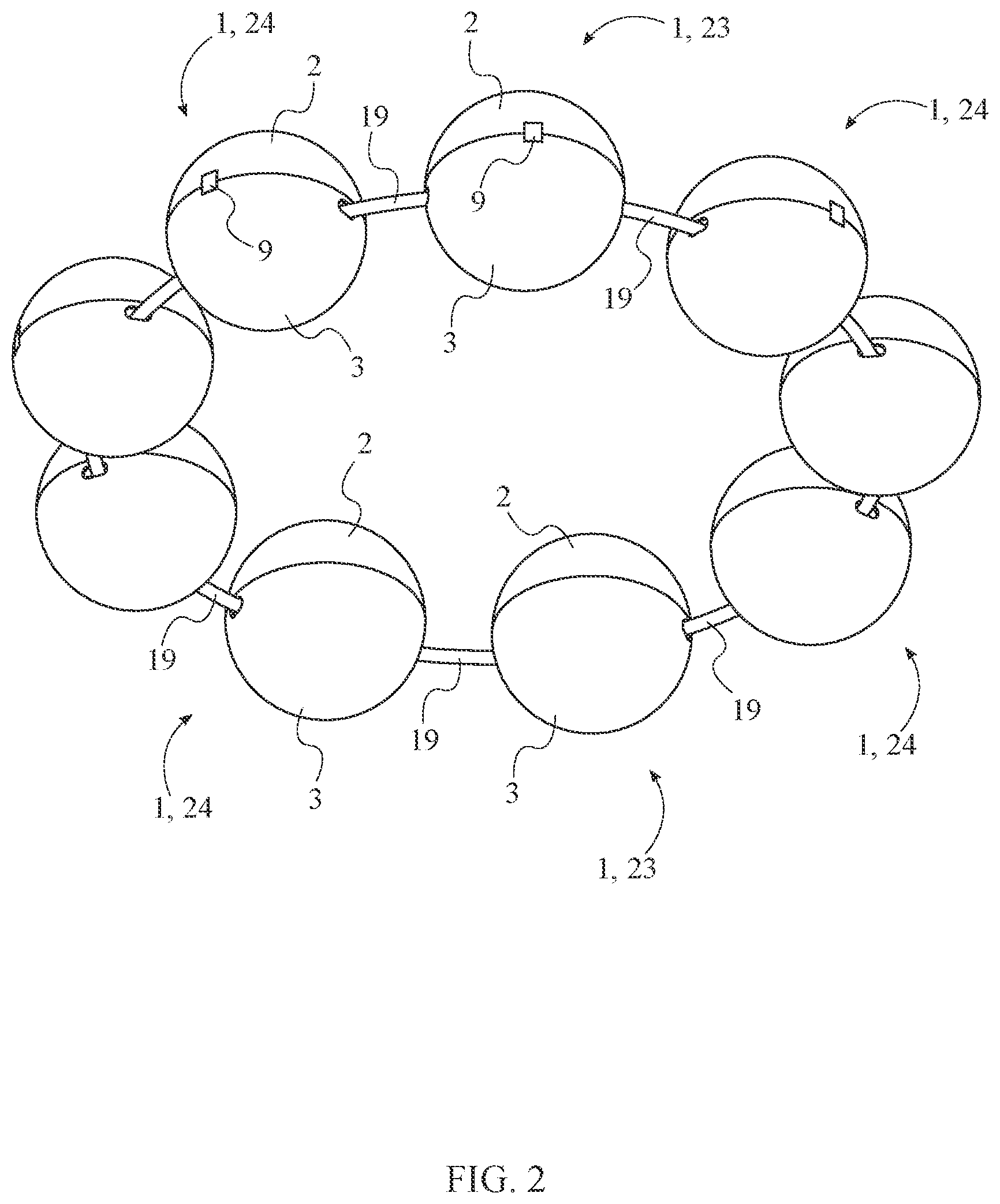Patent US12569051 Figure 2 – Portable small-item storage apparatus