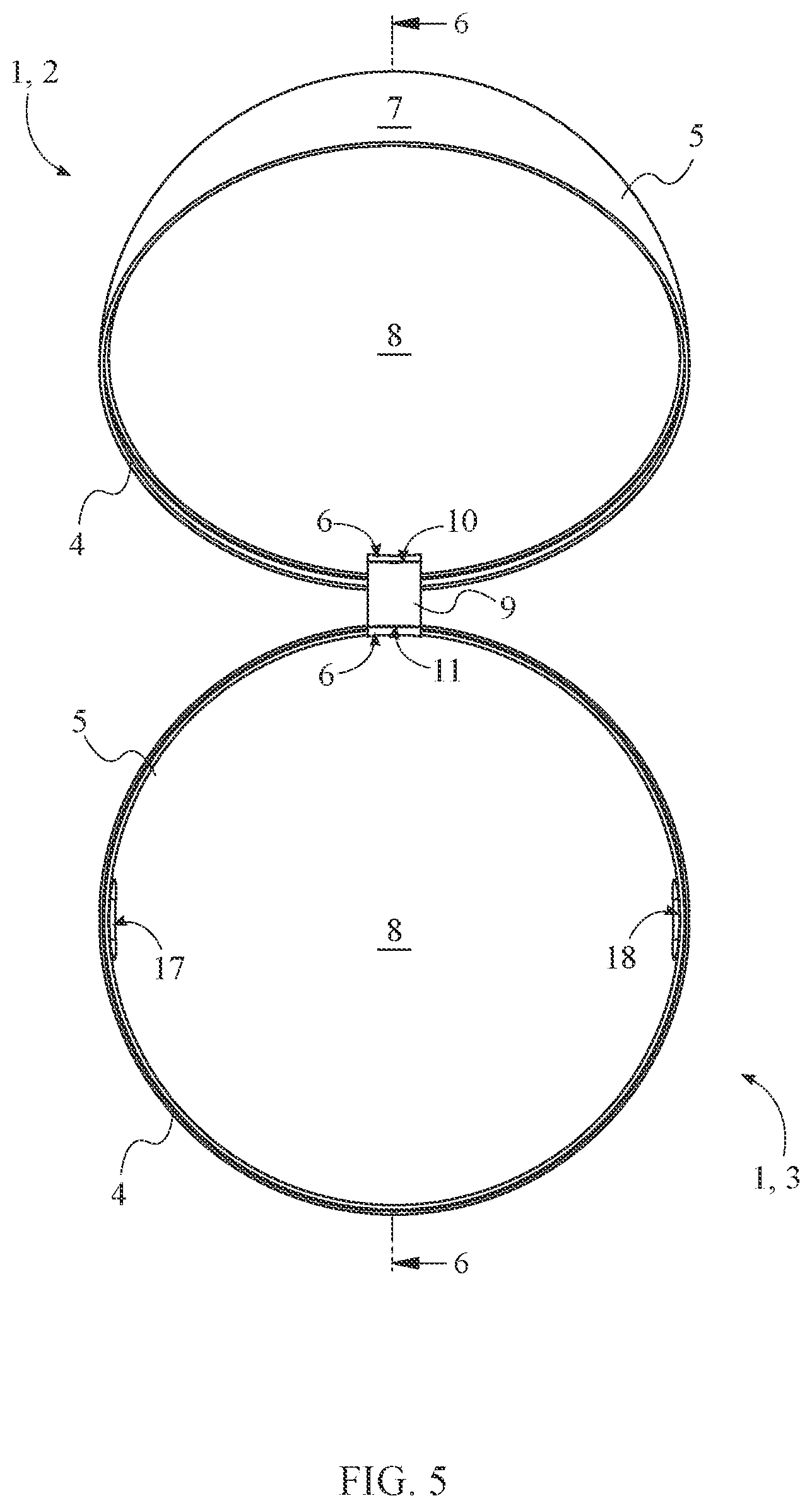Patent US12569051 Figure 5 – Portable small-item storage apparatus