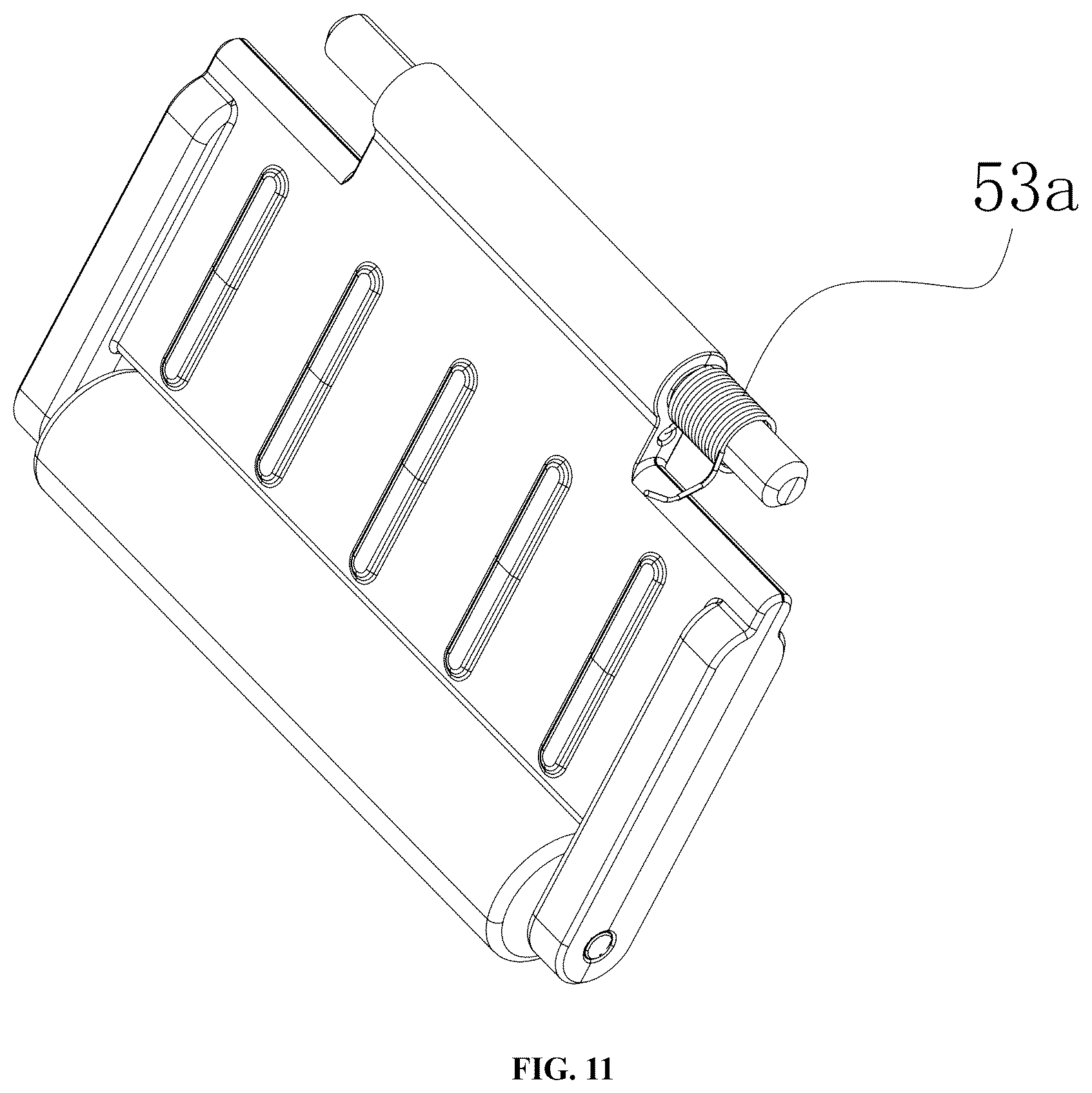 Patent US12569054 Figure 11 – Electric cleaning brush using bristle brush for cleaning