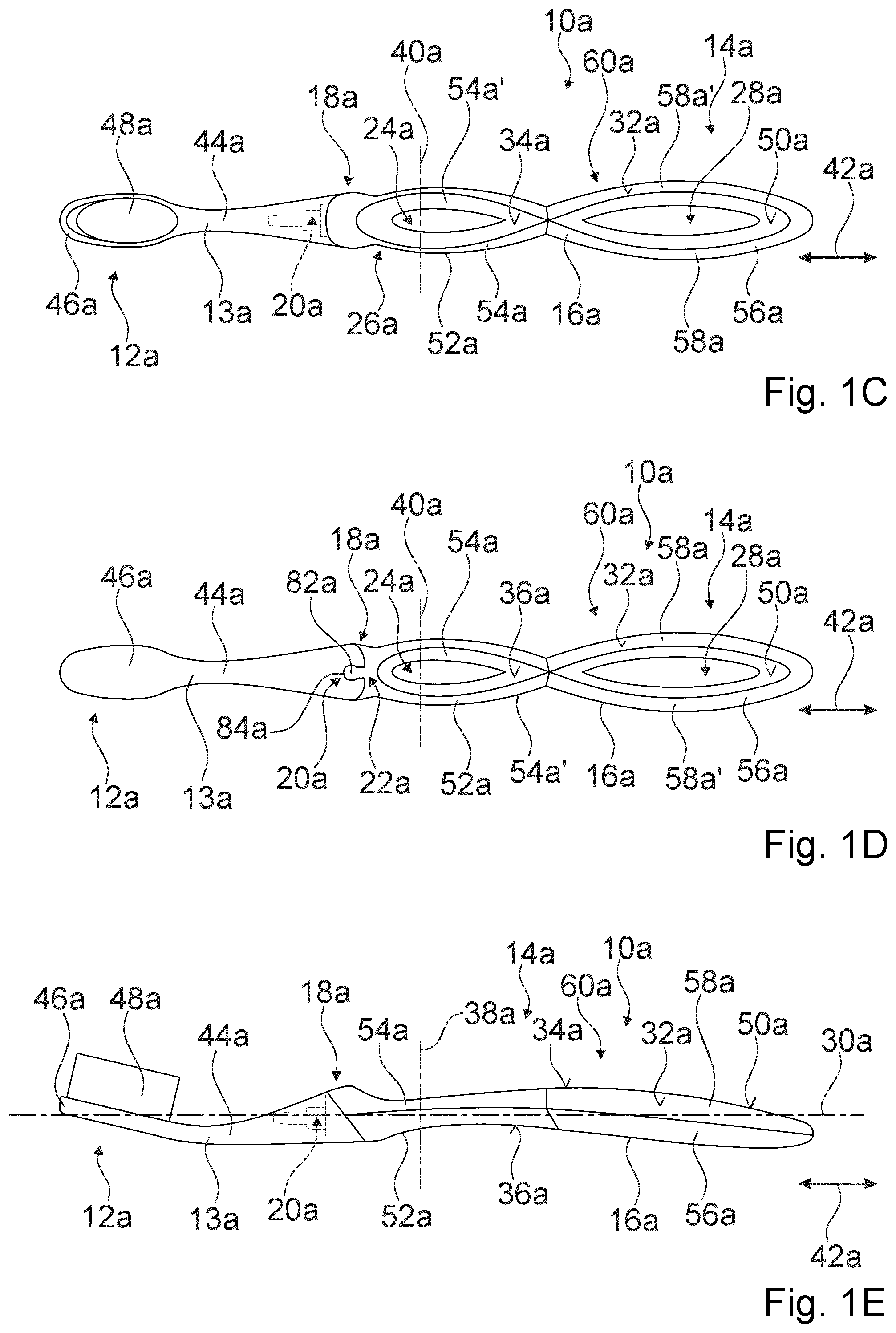 Patent US12569055 Figure 2 – Oral hygiene device