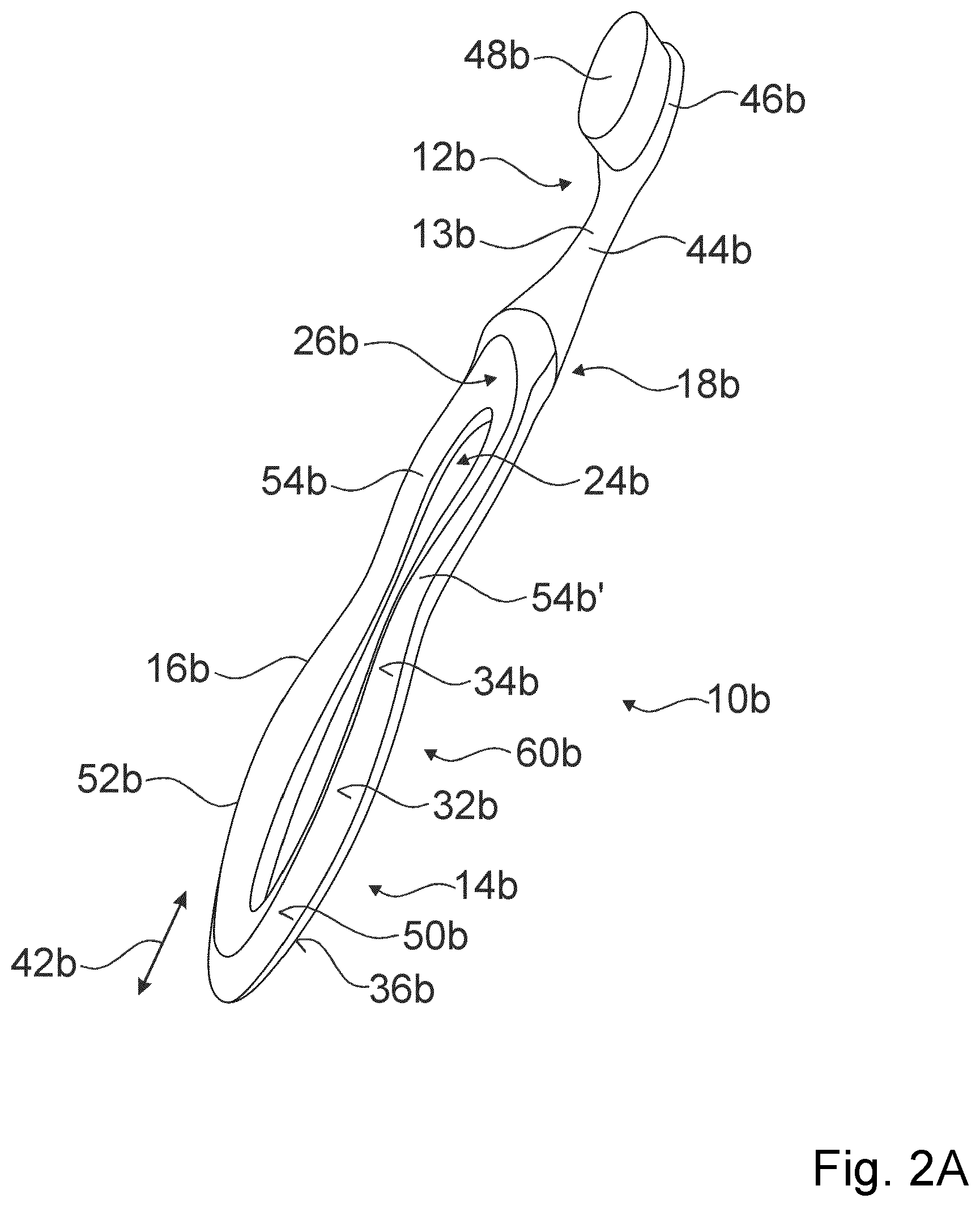 Patent US12569055 Figure 4 – Oral hygiene device