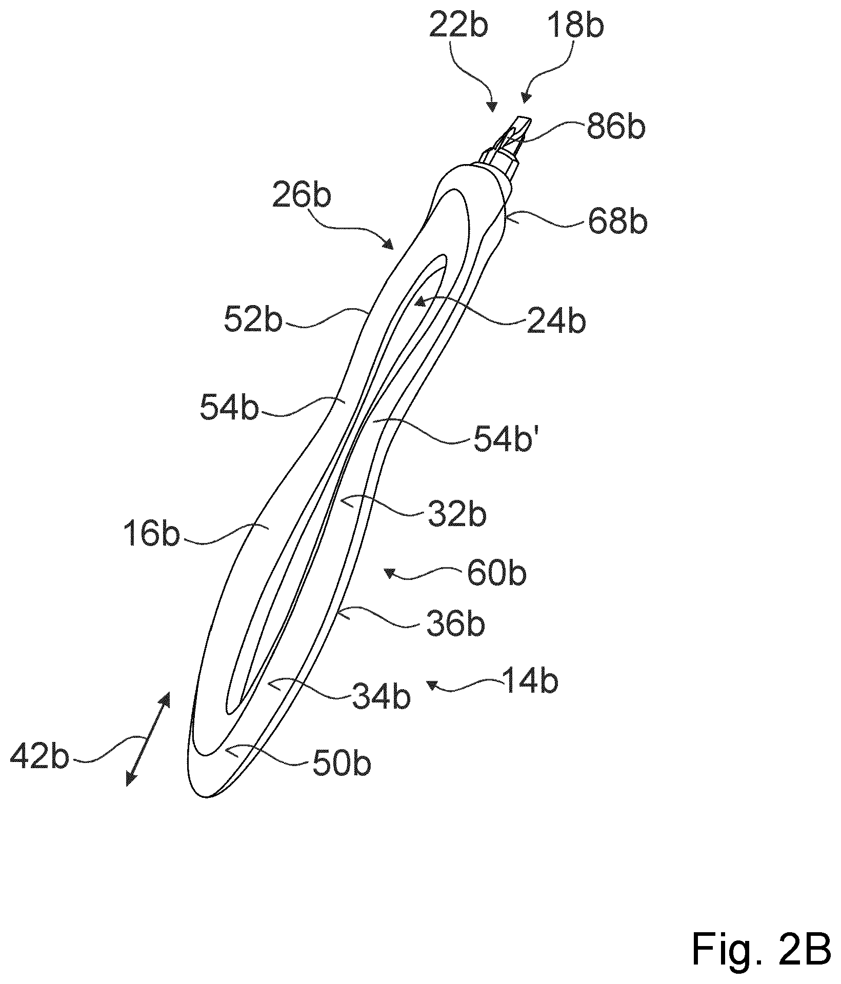 Patent US12569055 Figure 5 – Oral hygiene device