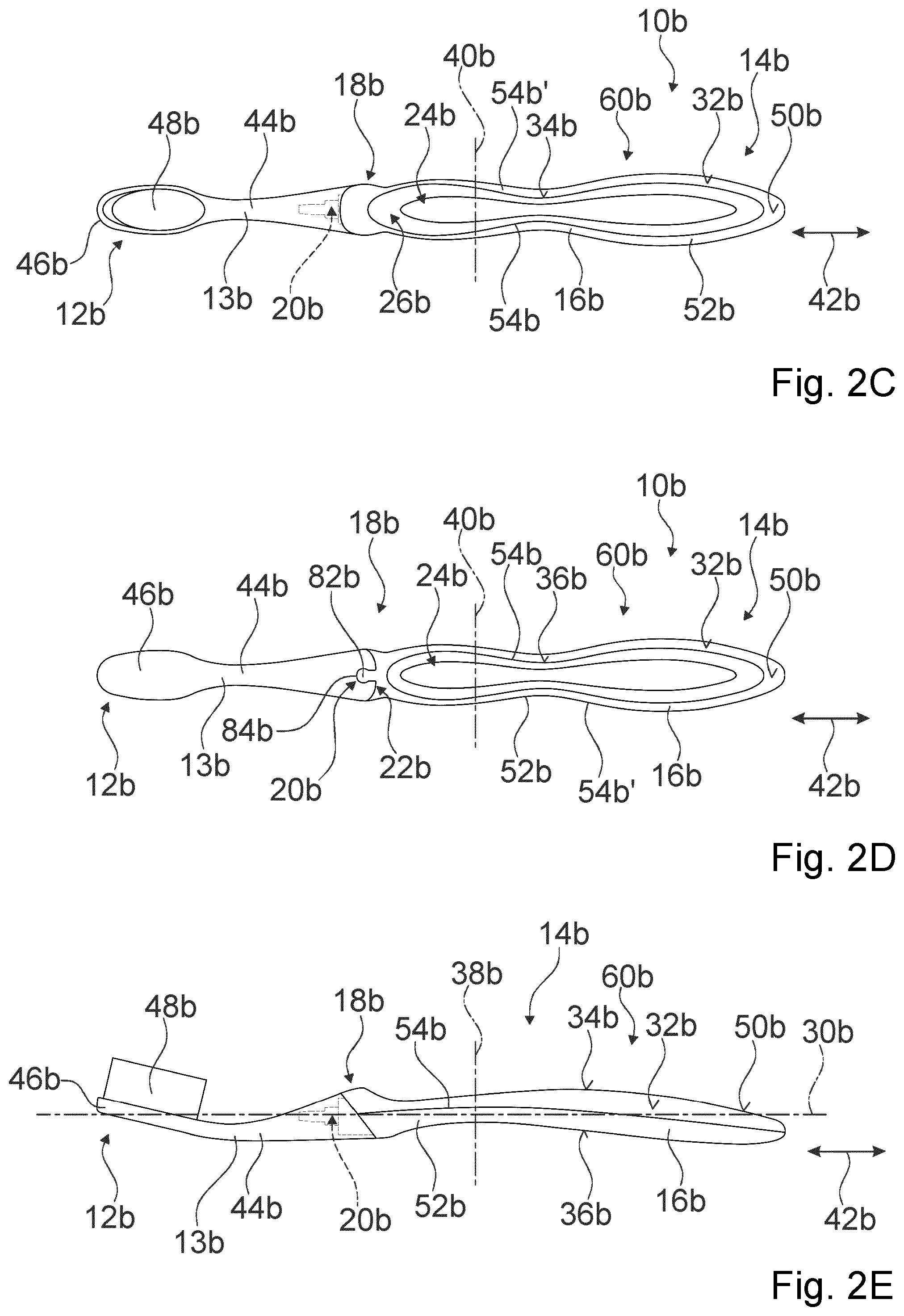 Patent US12569055 Figure 6 – Oral hygiene device