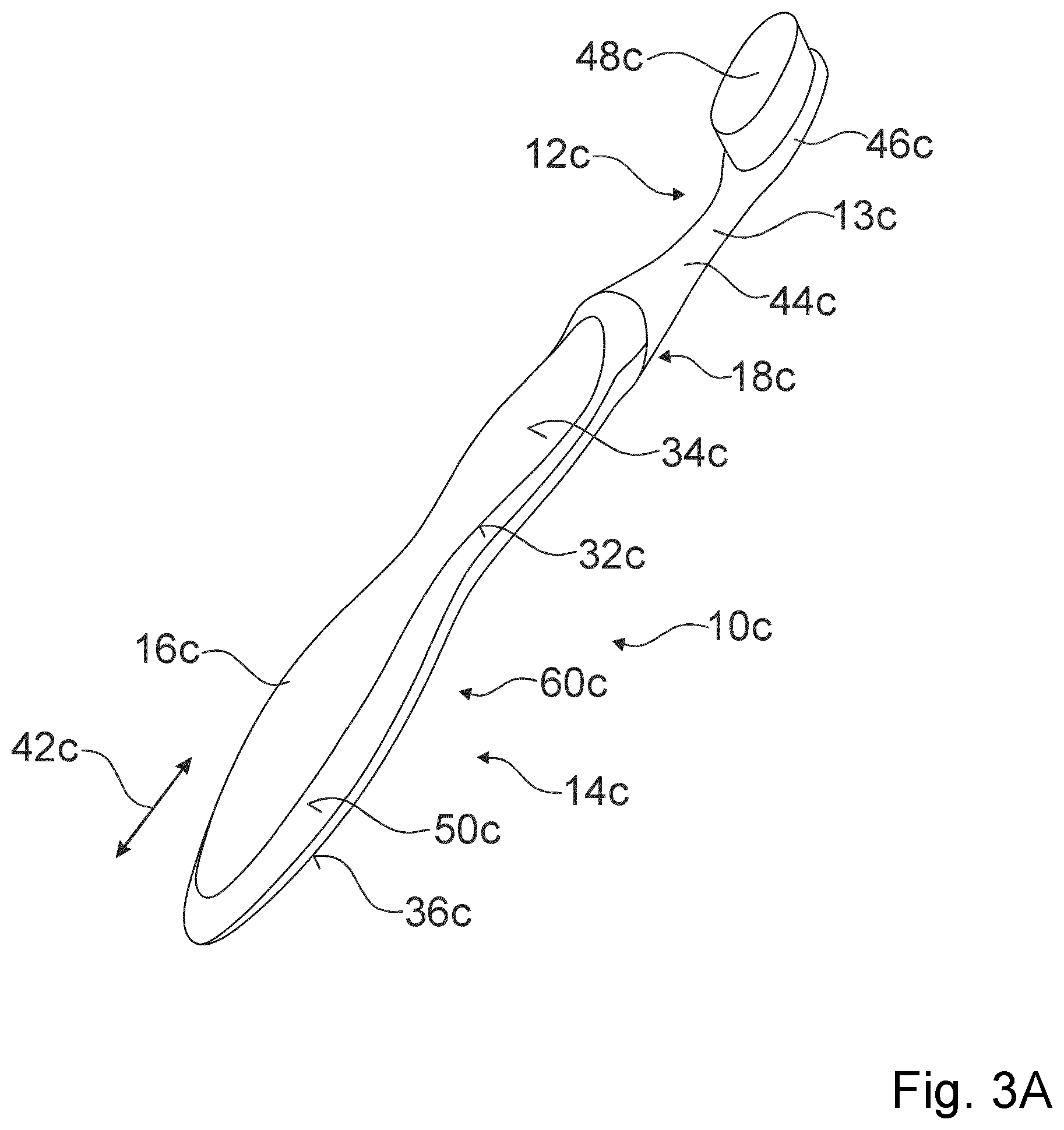 Patent US12569055 Figure 8 – Oral hygiene device