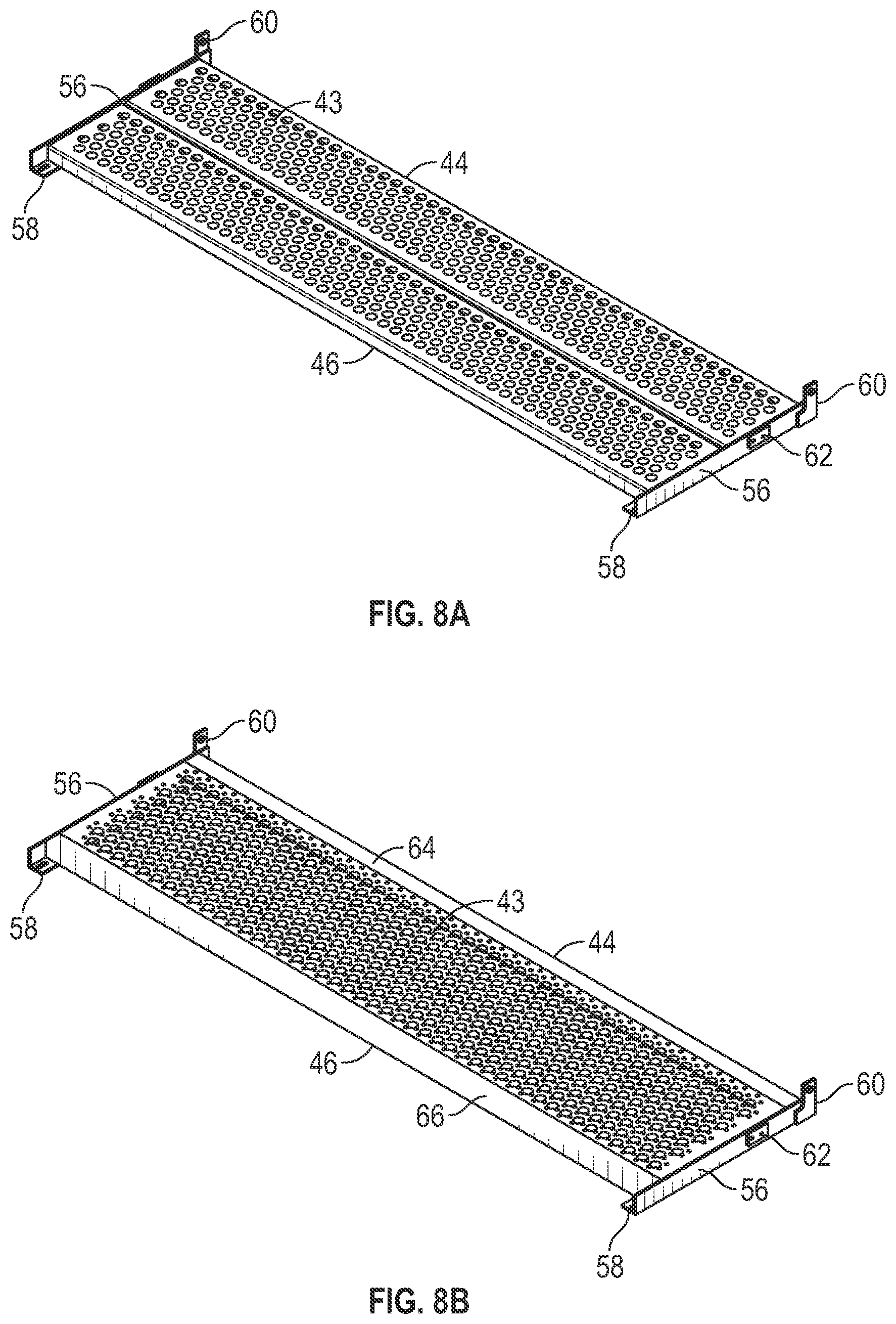 Patent US12569060 Figure 8 – Mobile storage system with elevated platform