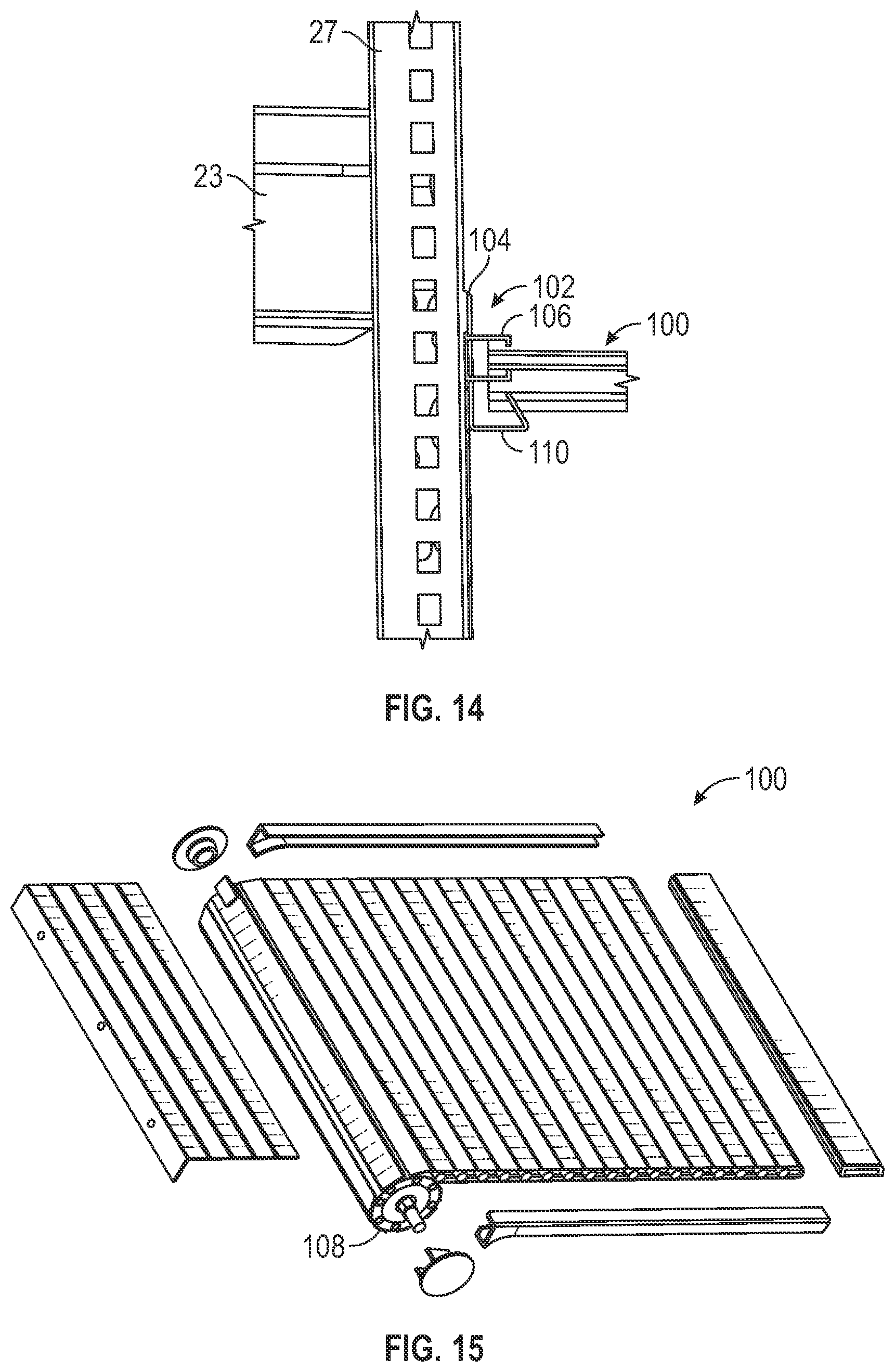 Patent US12569060 Figure 16 – Mobile storage system with elevated platform
