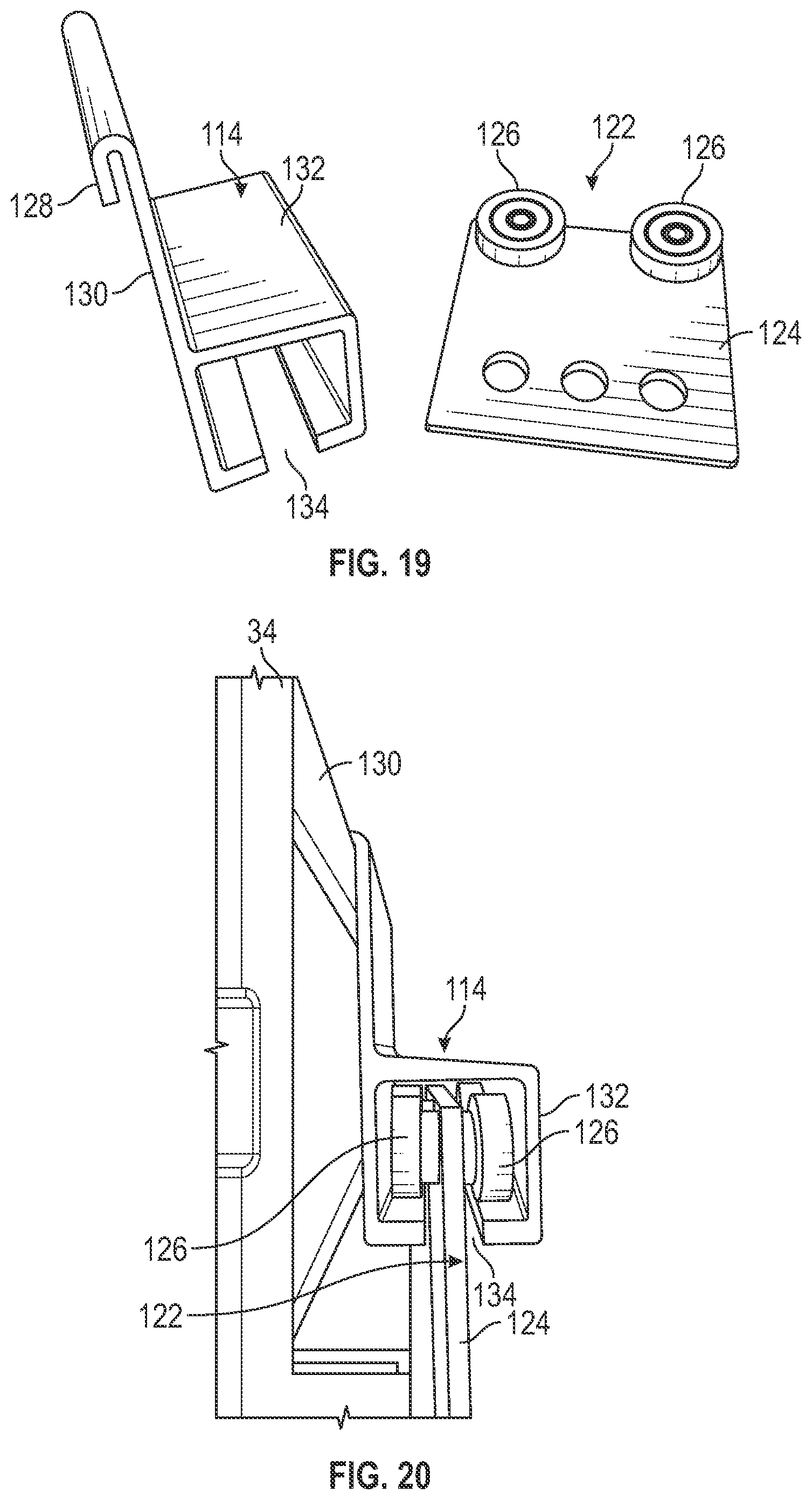 Patent US12569060 Figure 19 – Mobile storage system with elevated platform