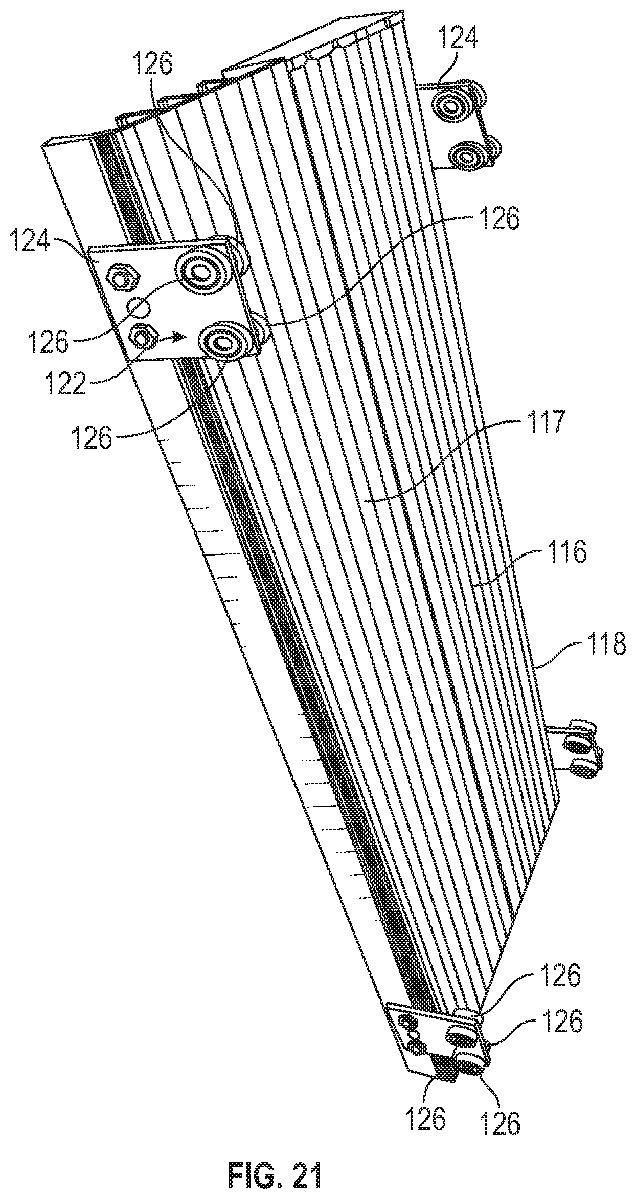 Patent US12569060 Figure 20 – Mobile storage system with elevated platform