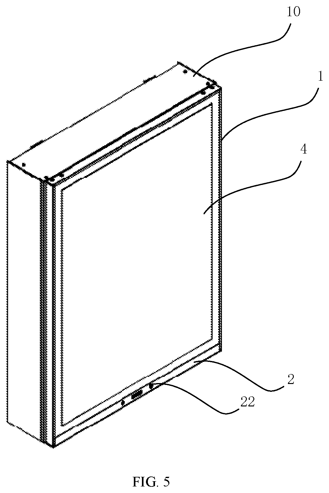 Patent US12569061 Figure 3 – Control device and sanitary equipment