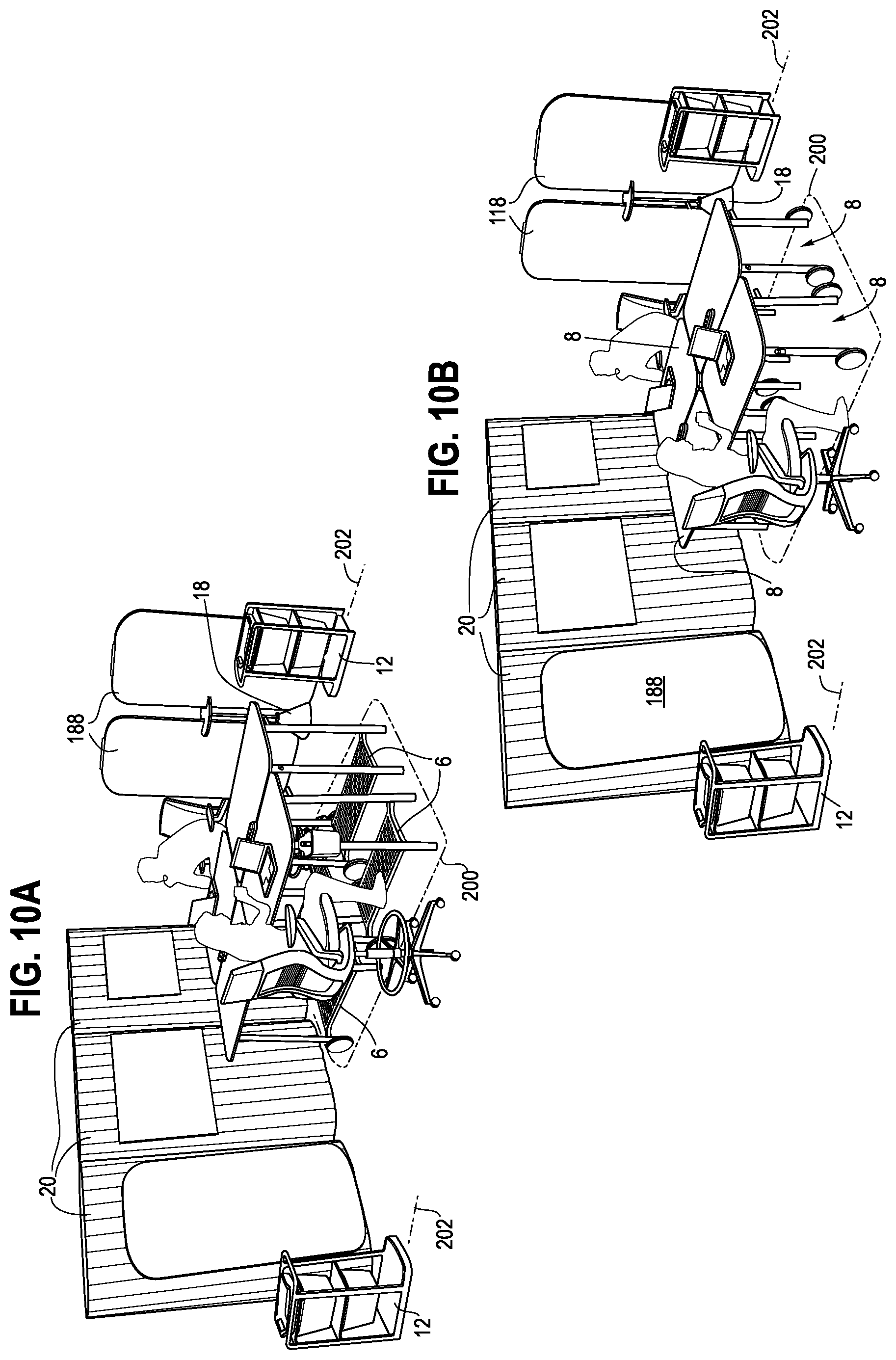 Patent US12569063 Figure 9 – Workspace system and components and method for the use thereof