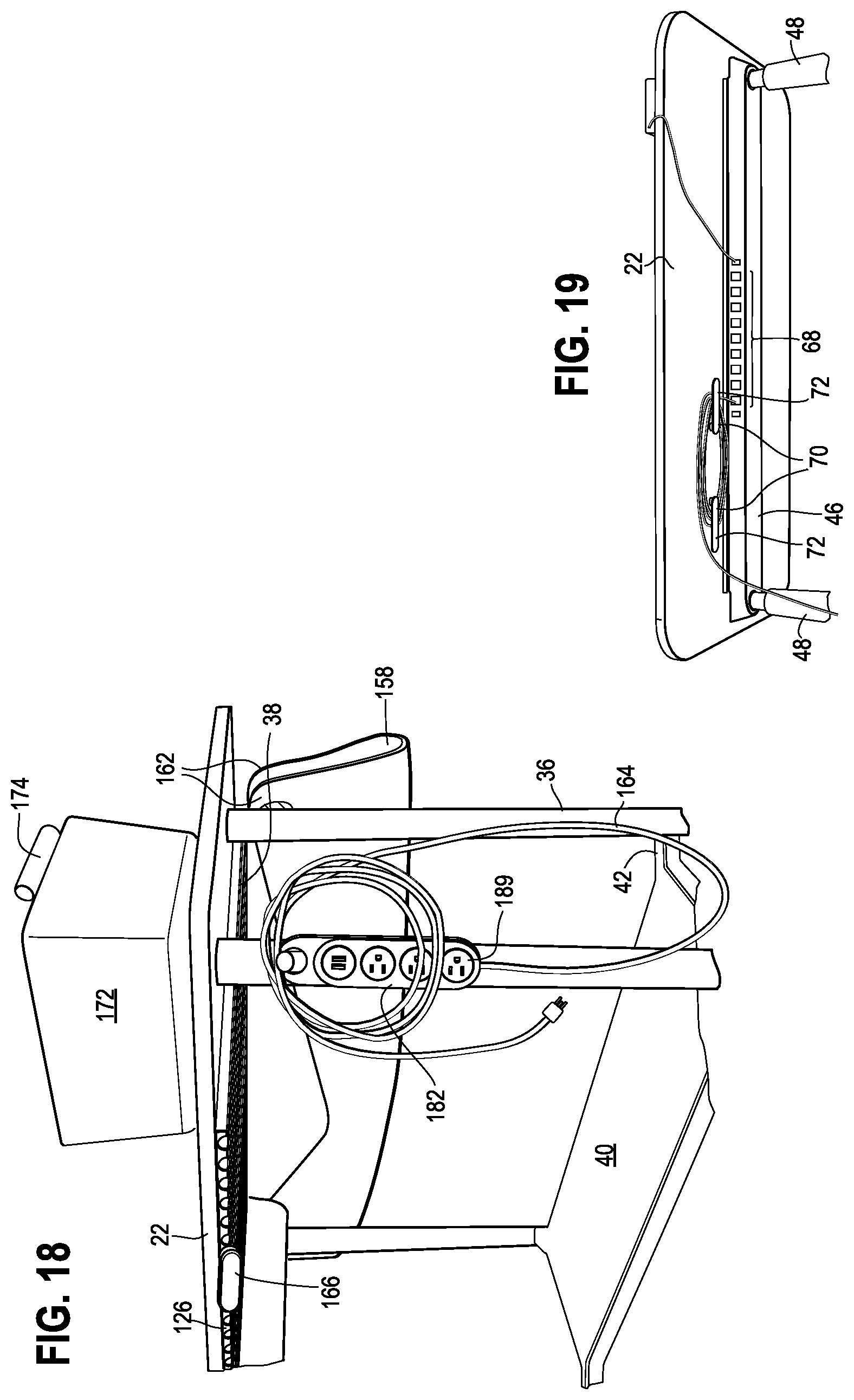 Patent US12569063 Figure 15 – Workspace system and components and method for the use thereof