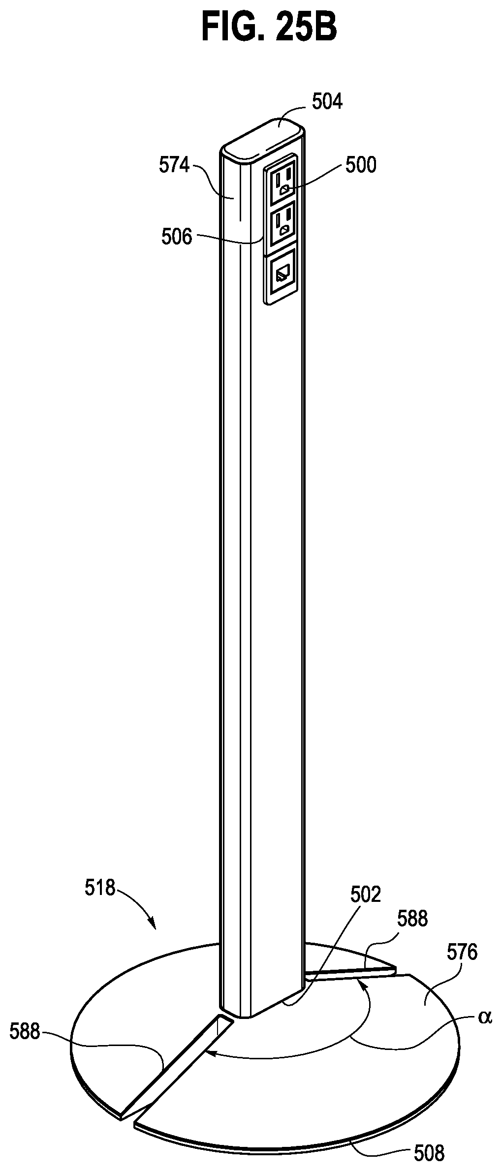 Patent US12569063 Figure 19 – Workspace system and components and method for the use thereof