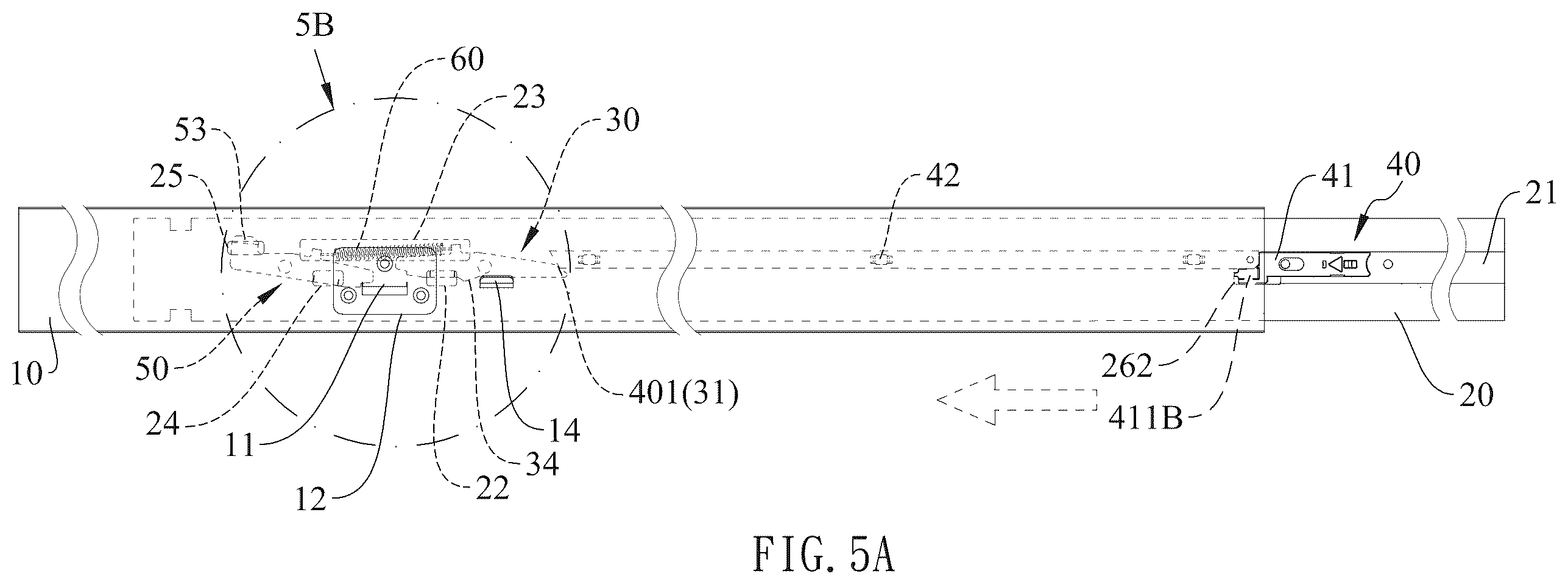 Patent US12569064 Figure 9 – Slide rail assembly