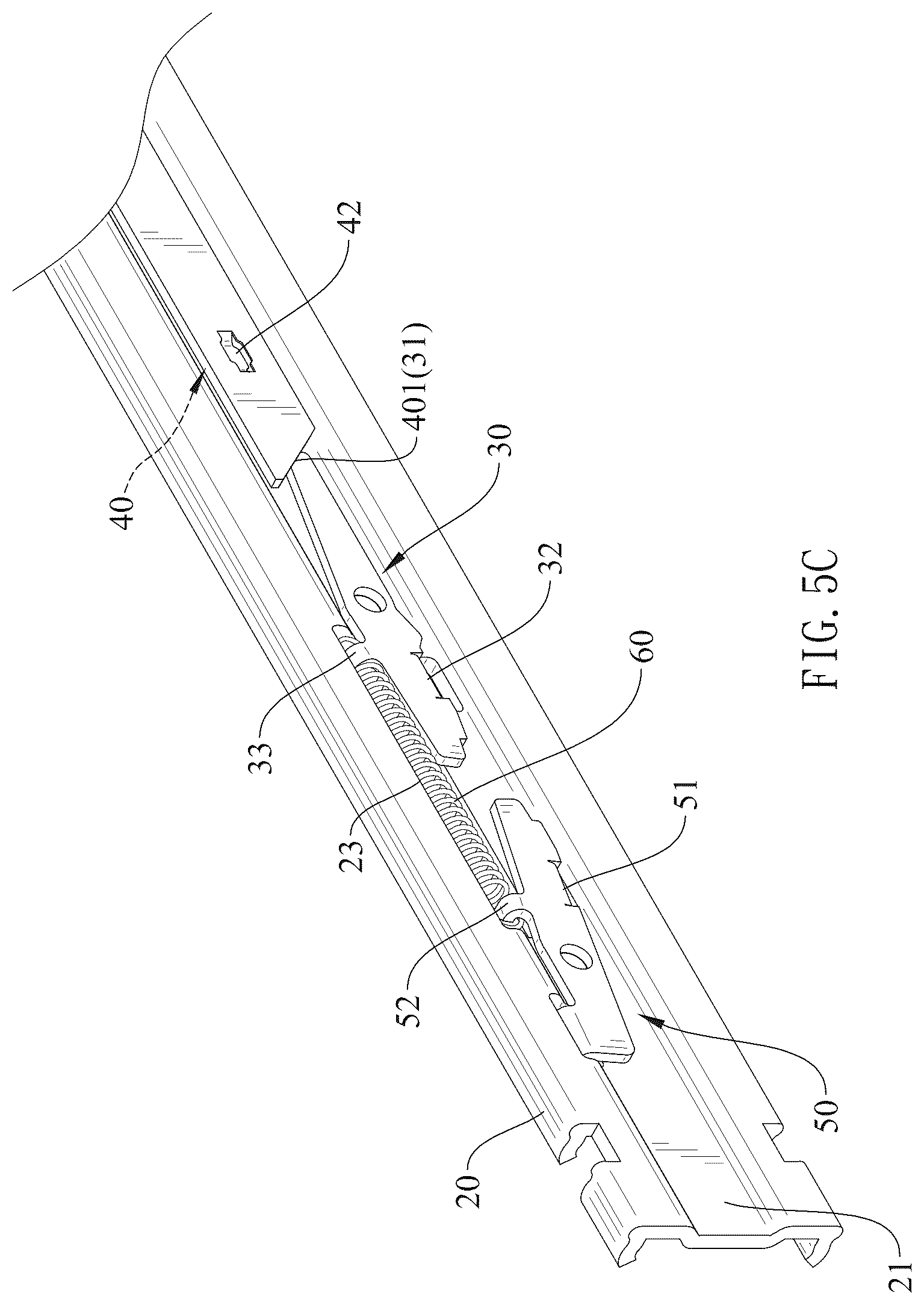Patent US12569064 Figure 11 – Slide rail assembly