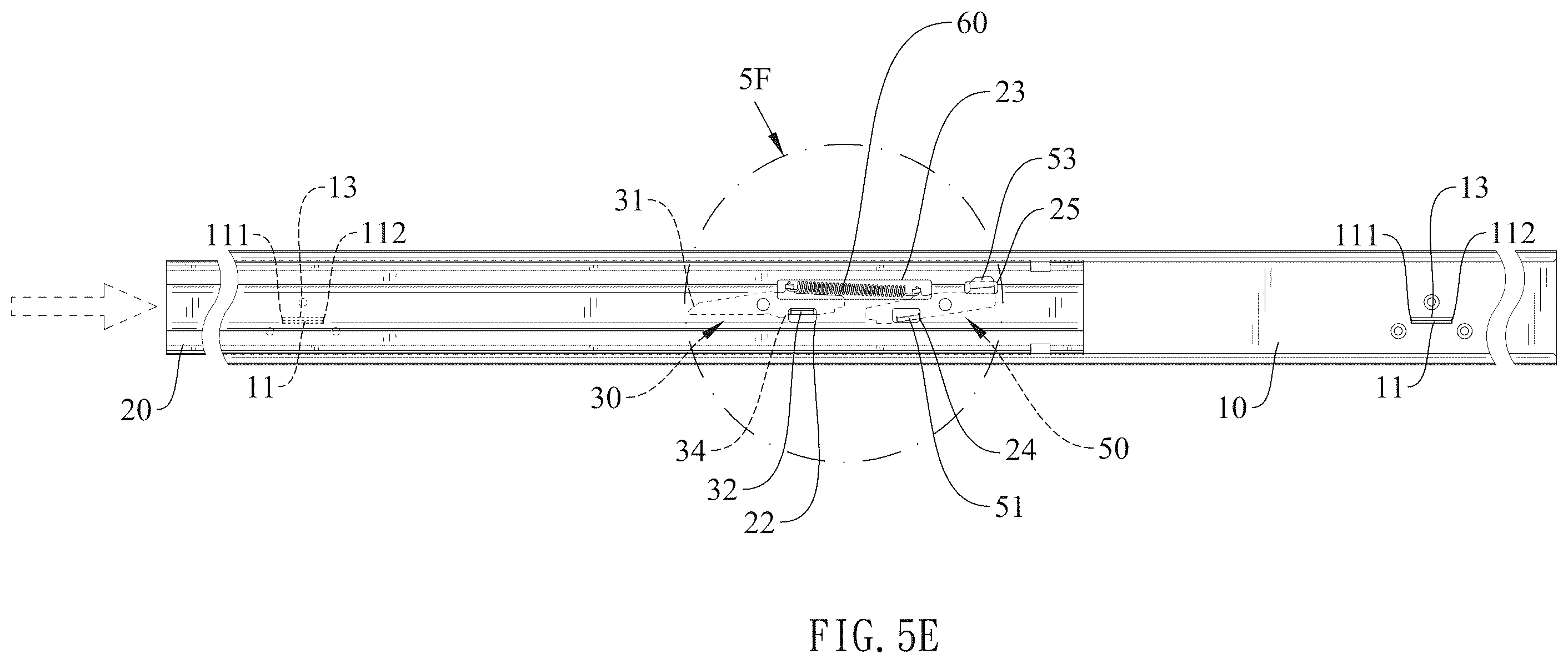 Patent US12569064 Figure 13 – Slide rail assembly