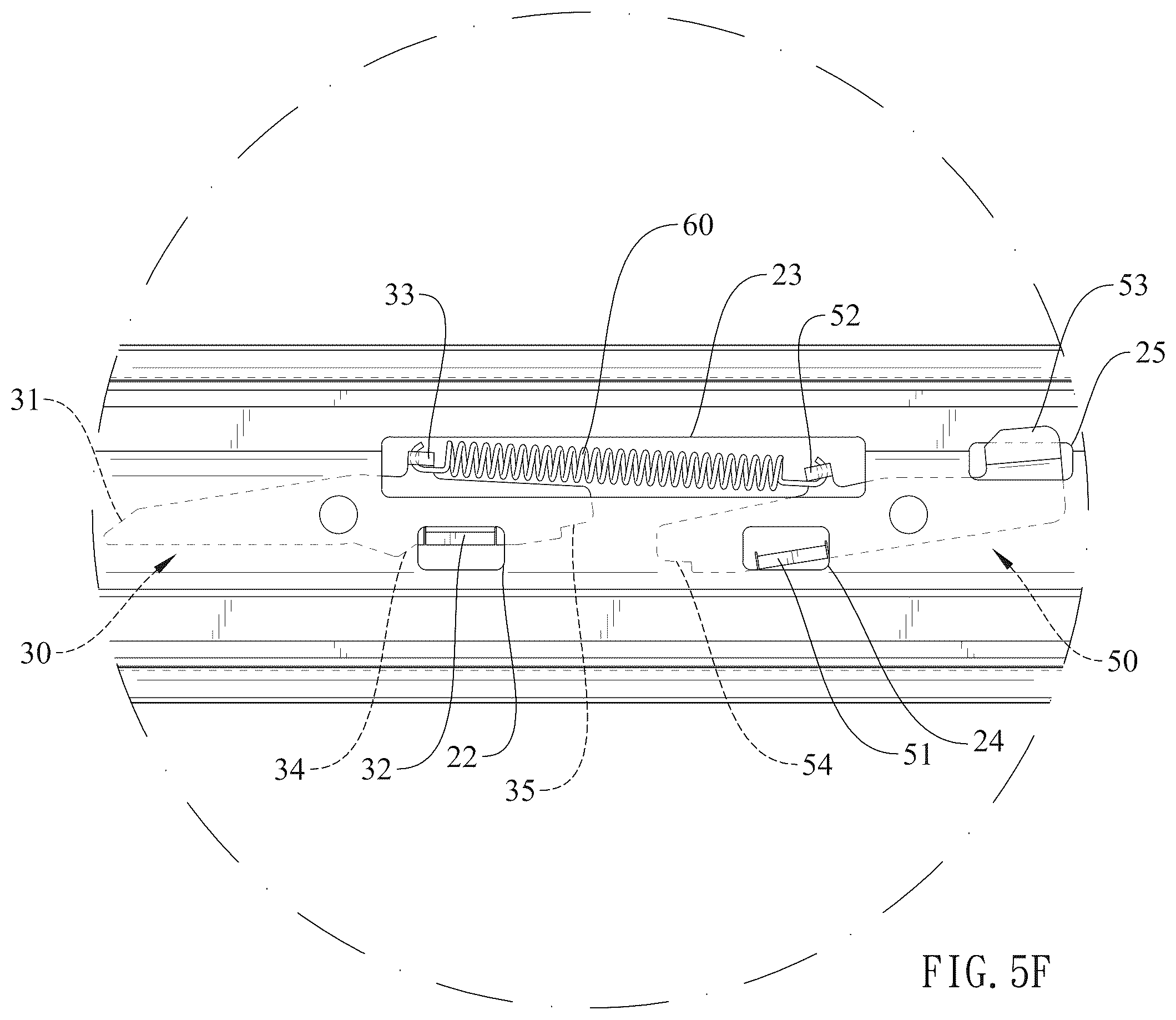 Patent US12569064 Figure 14 – Slide rail assembly