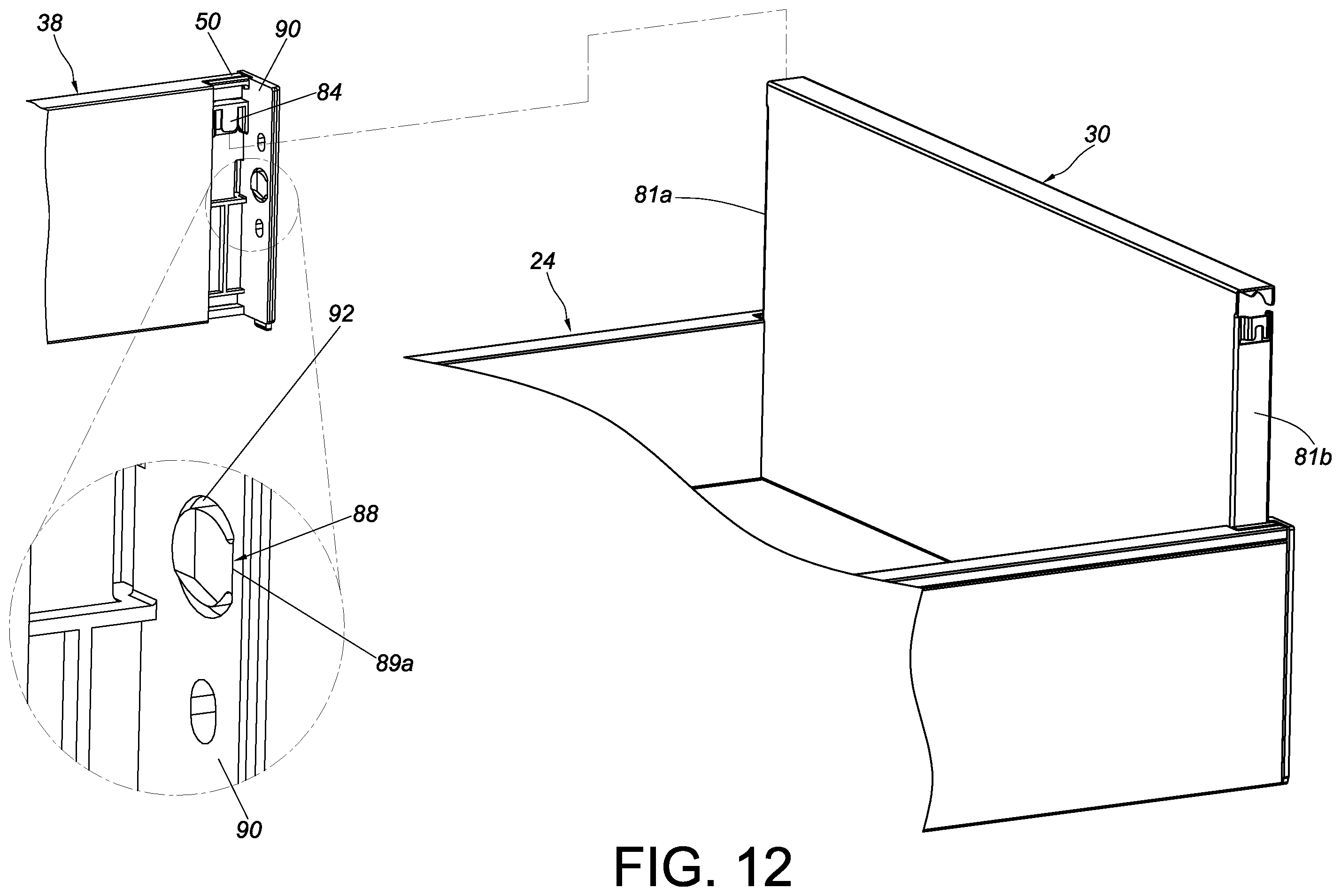 Patent US12569065 Figure 12 – Furniture and furniture part assembly thereof