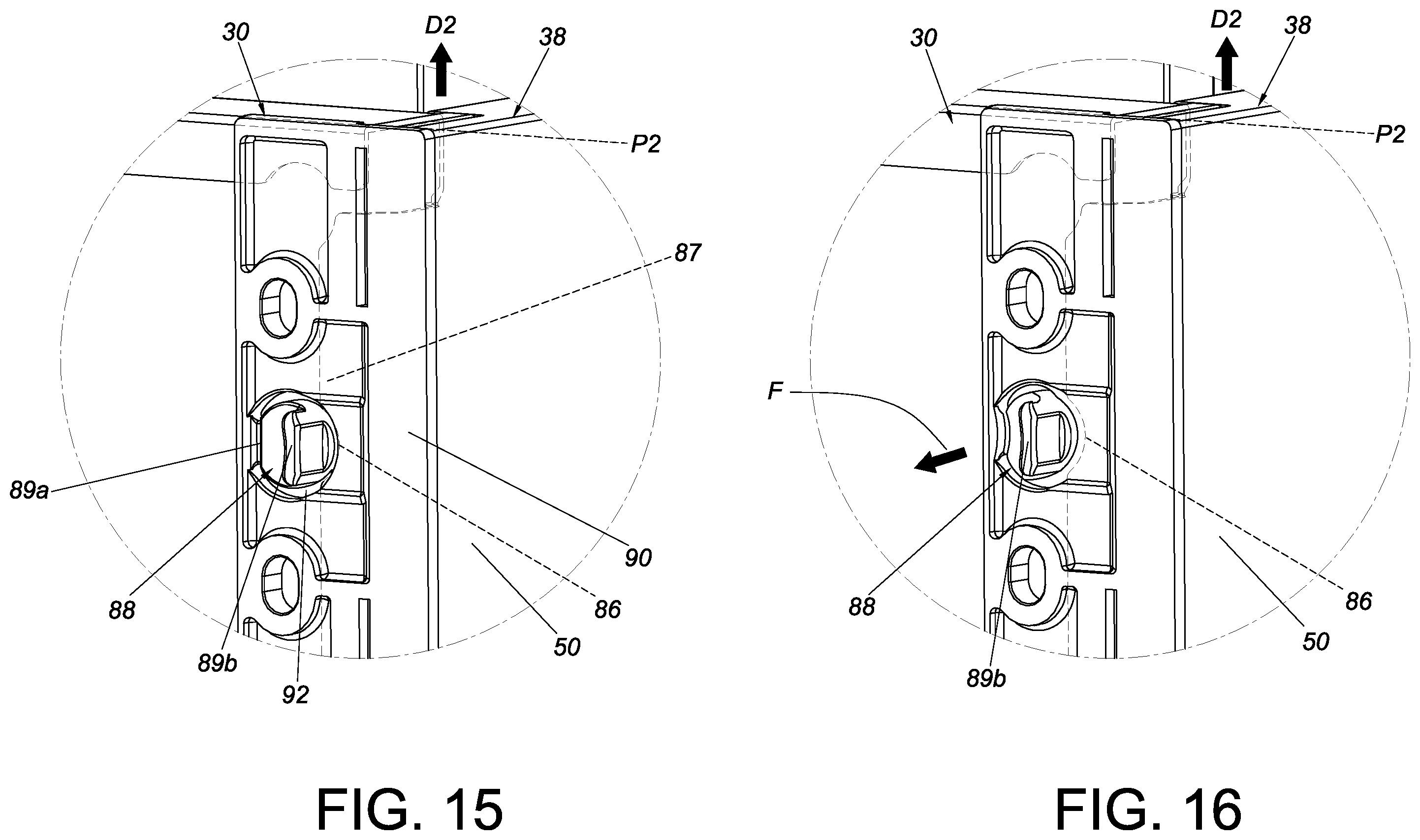 Patent US12569065 Figure 17 – Furniture and furniture part assembly thereof