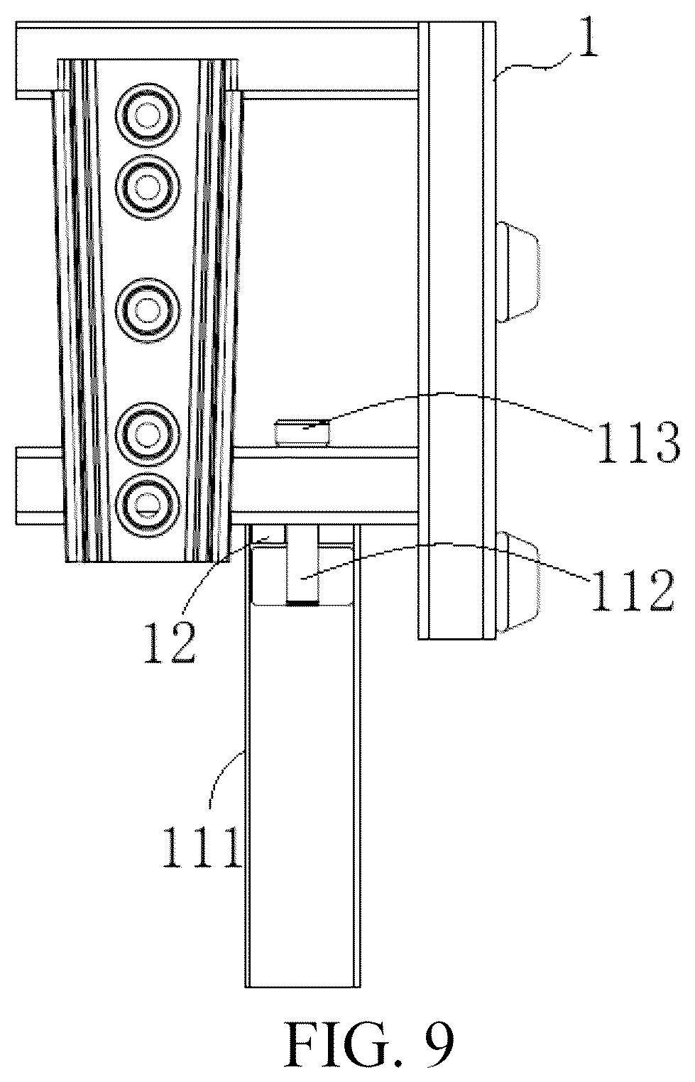 Patent US12569068 Figure 9 – Single folding sofa bedstead