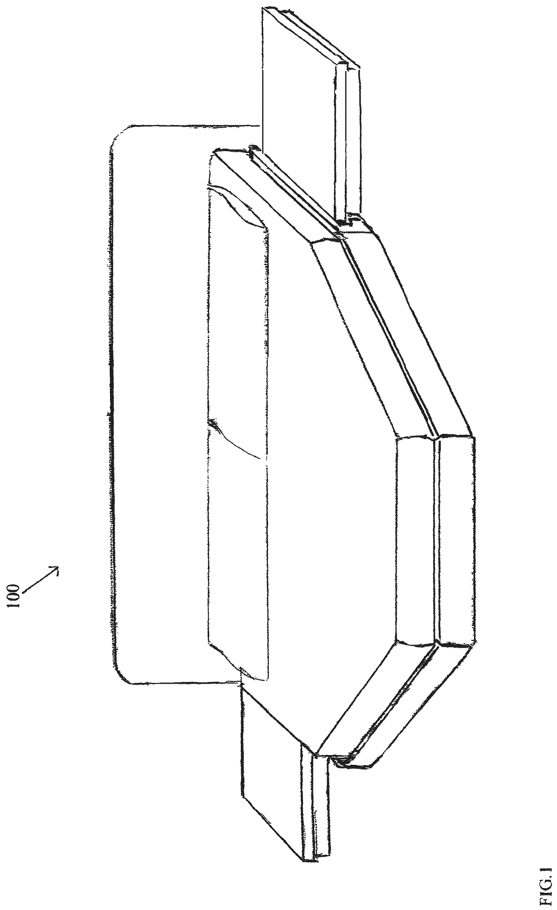 Patent US12569070 Figure 1 – Hexagonal bed structure
