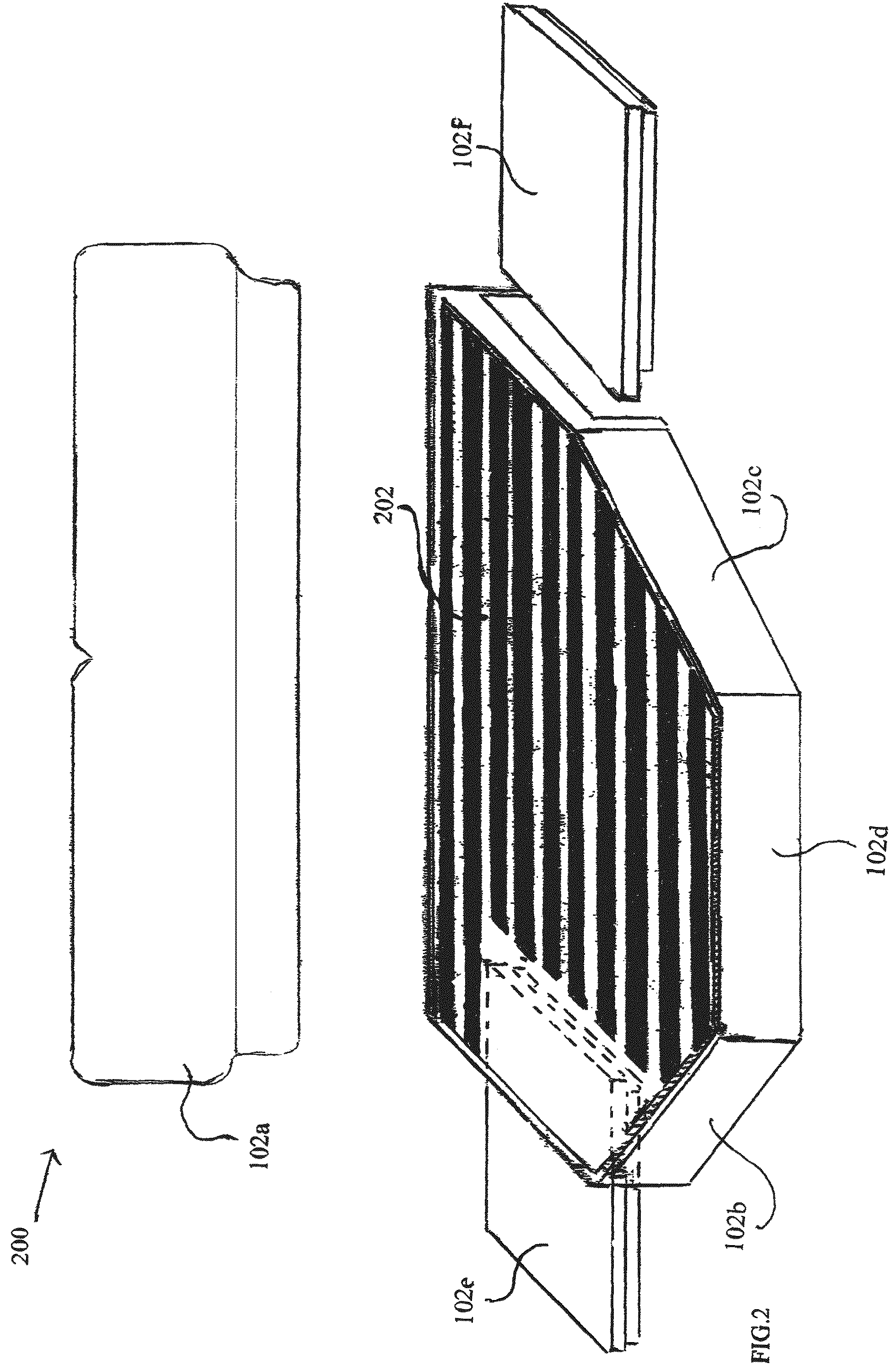 Patent US12569070 Figure 2 – Hexagonal bed structure