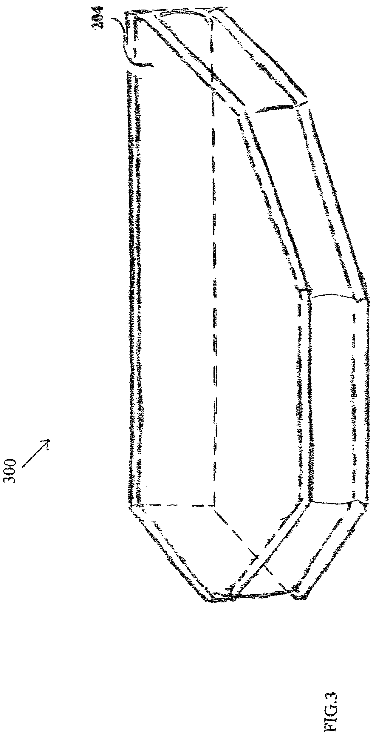 Patent US12569070 Figure 3 – Hexagonal bed structure