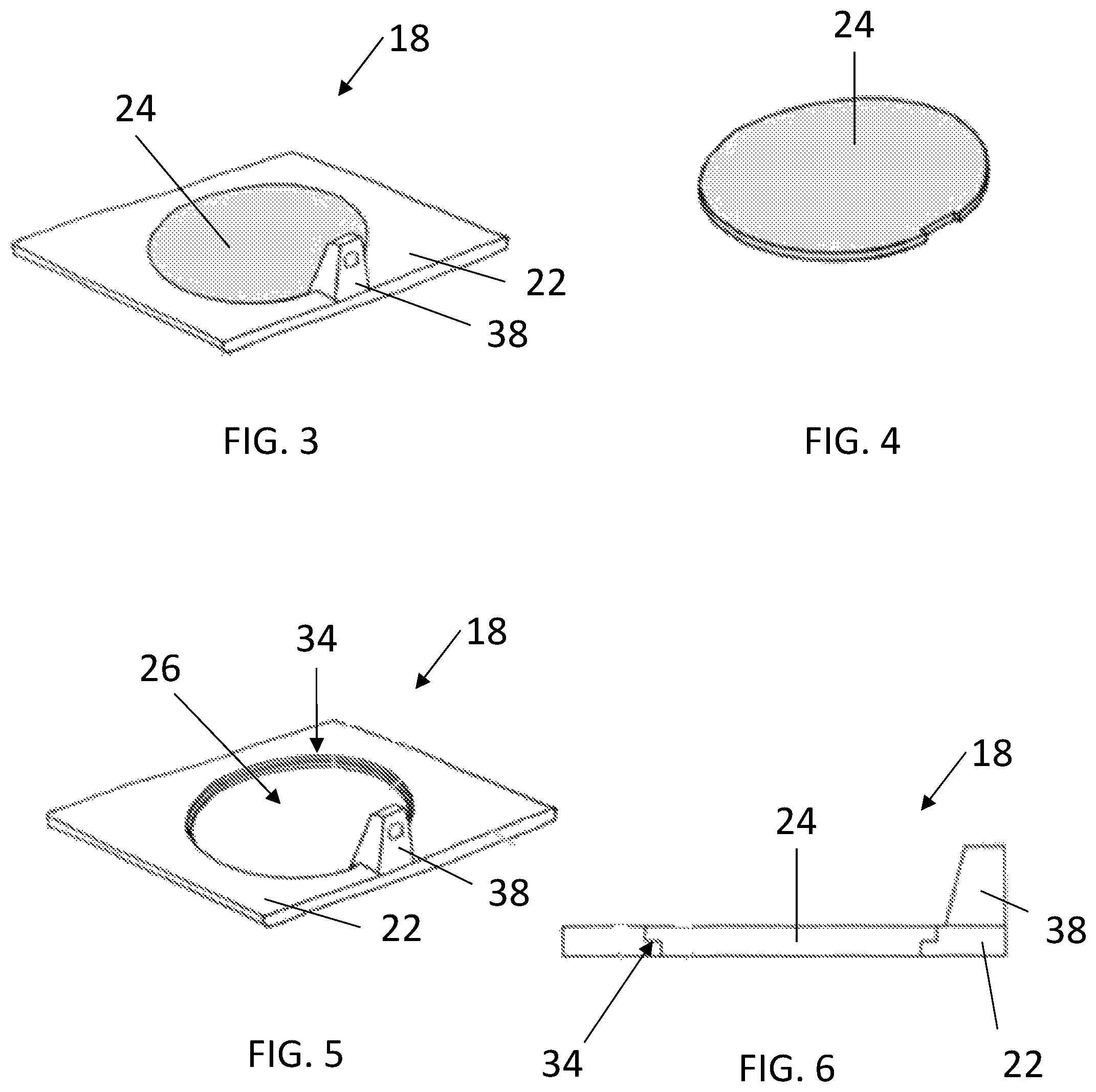 Patent US12569072 Figure 3 – Sit-to-stand convertible highchair