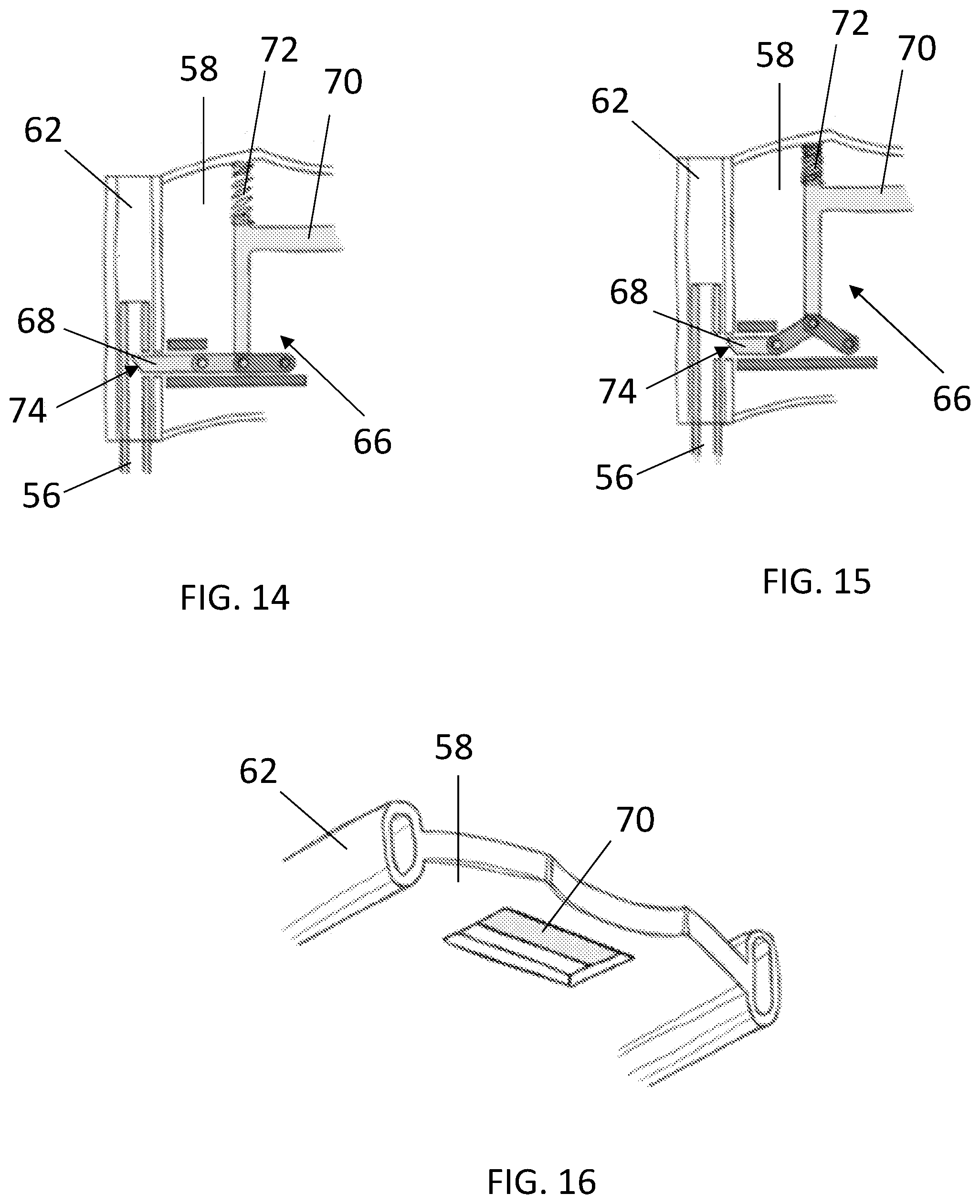 Patent US12569072 Figure 9 – Sit-to-stand convertible highchair