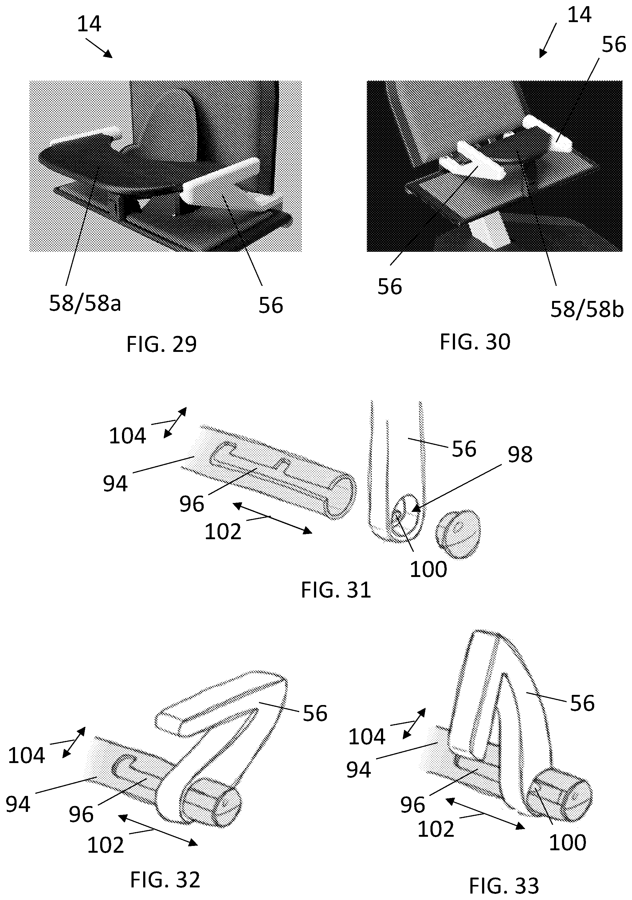Patent US12569072 Figure 13 – Sit-to-stand convertible highchair