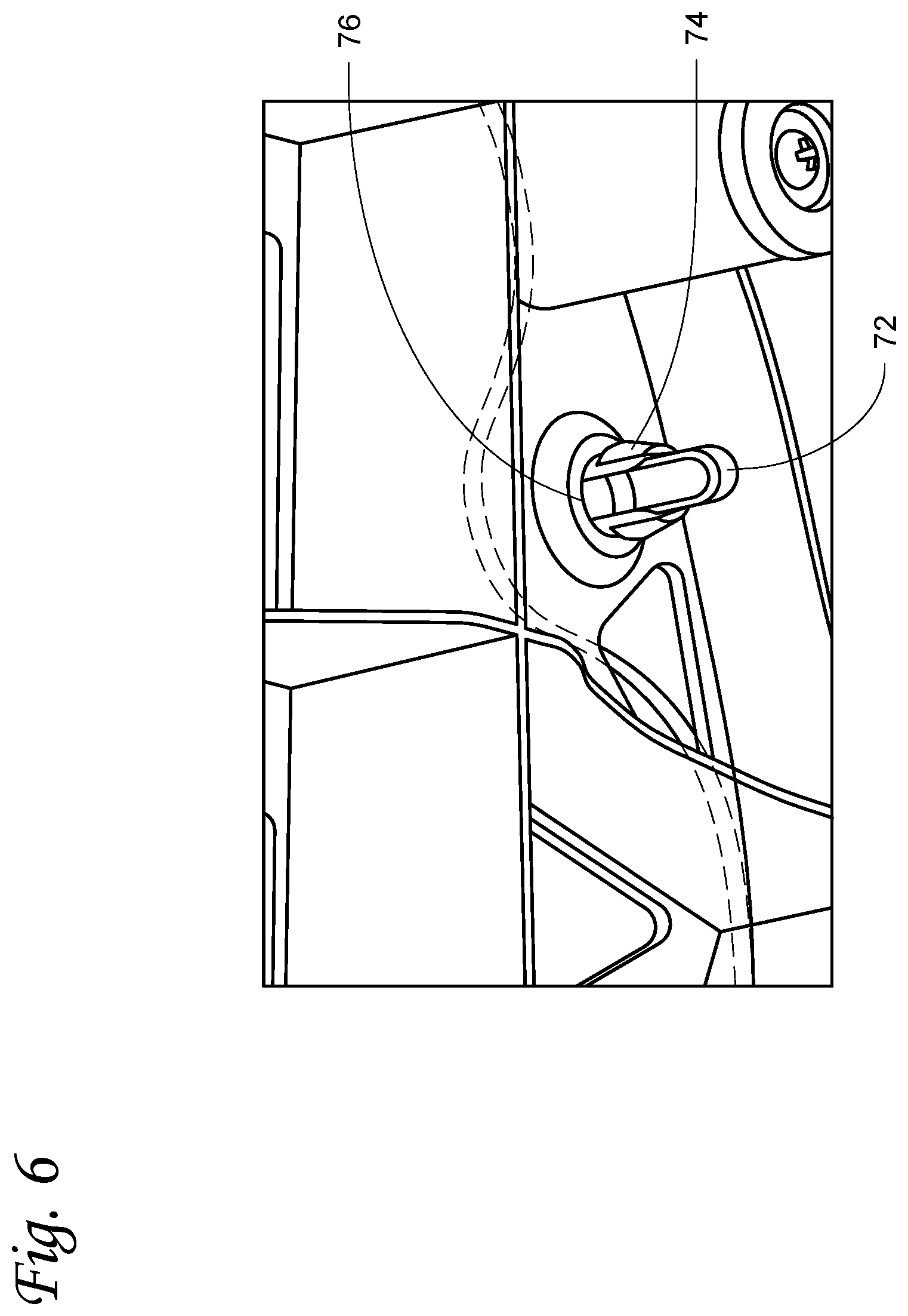 Patent US12569074 Figure 6 – Infant sleep device