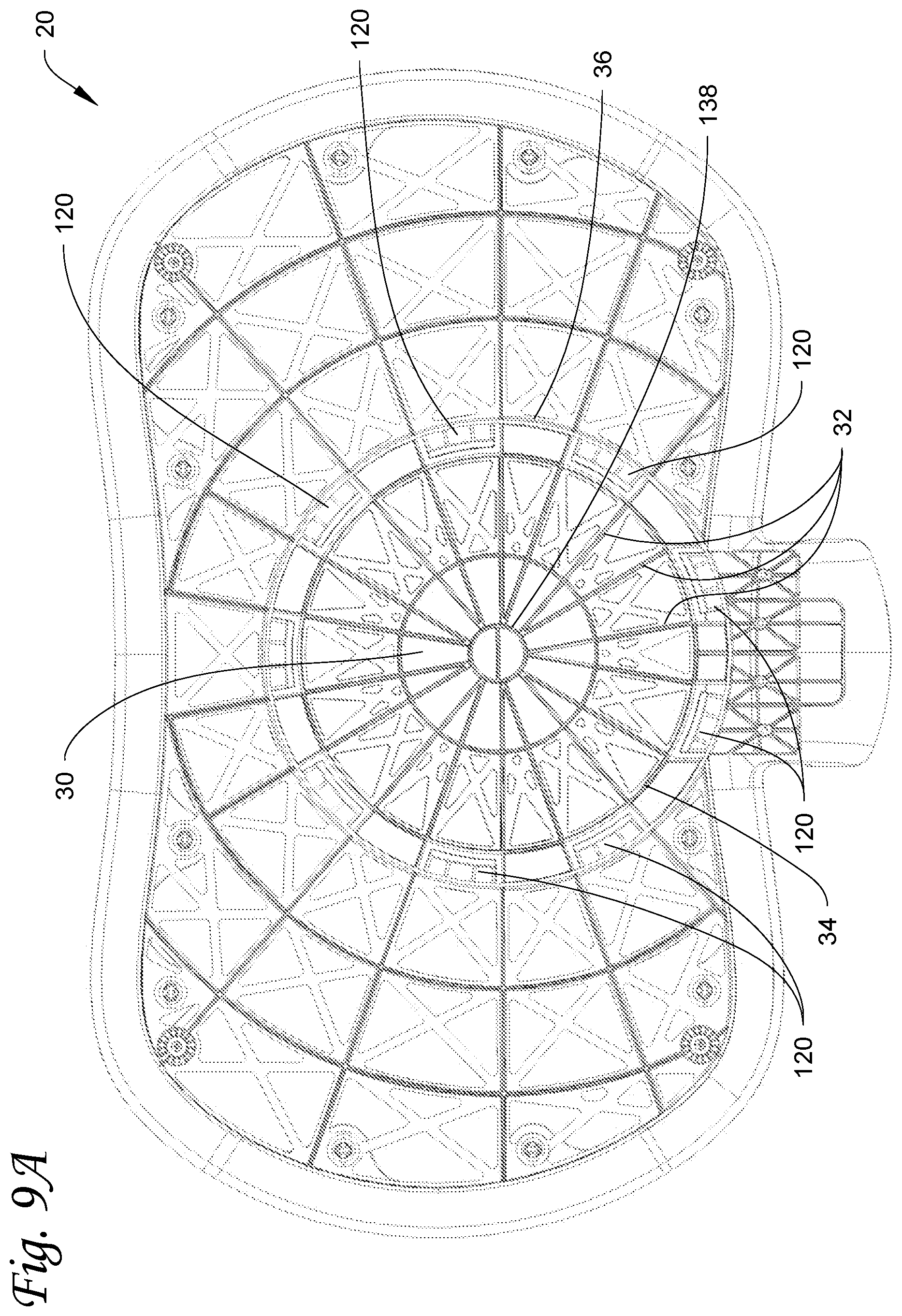 Patent US12569074 Figure 9 – Infant sleep device