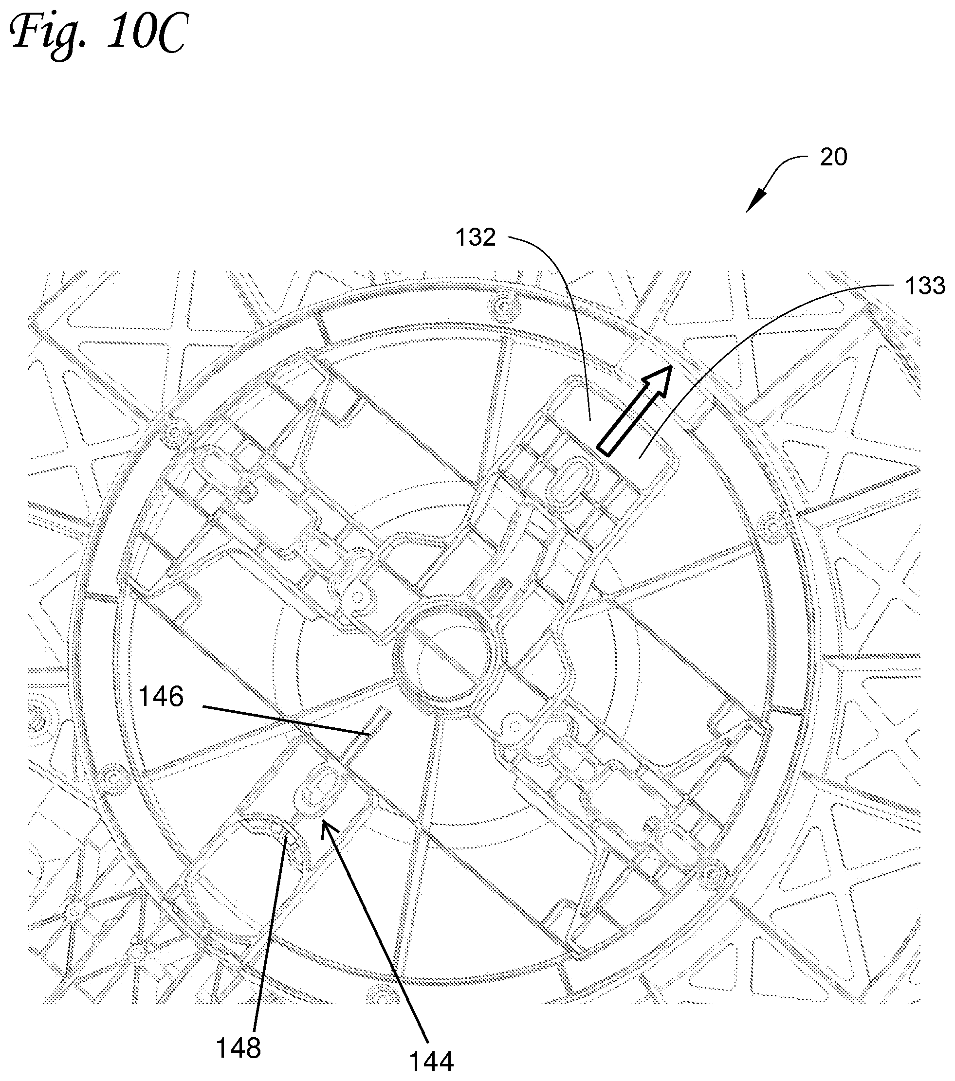 Patent US12569074 Figure 13 – Infant sleep device