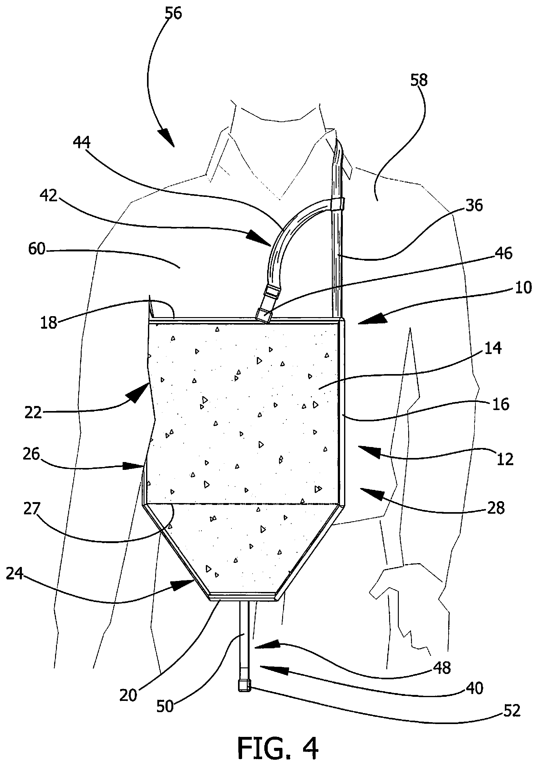 Patent US12569075 Figure 4 – Child carrier