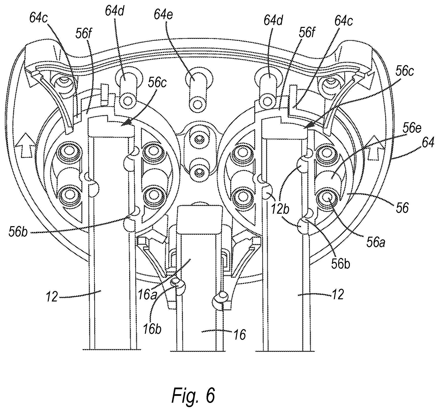 Patent US12569076 Figure 5 – Foldable structure for child play area